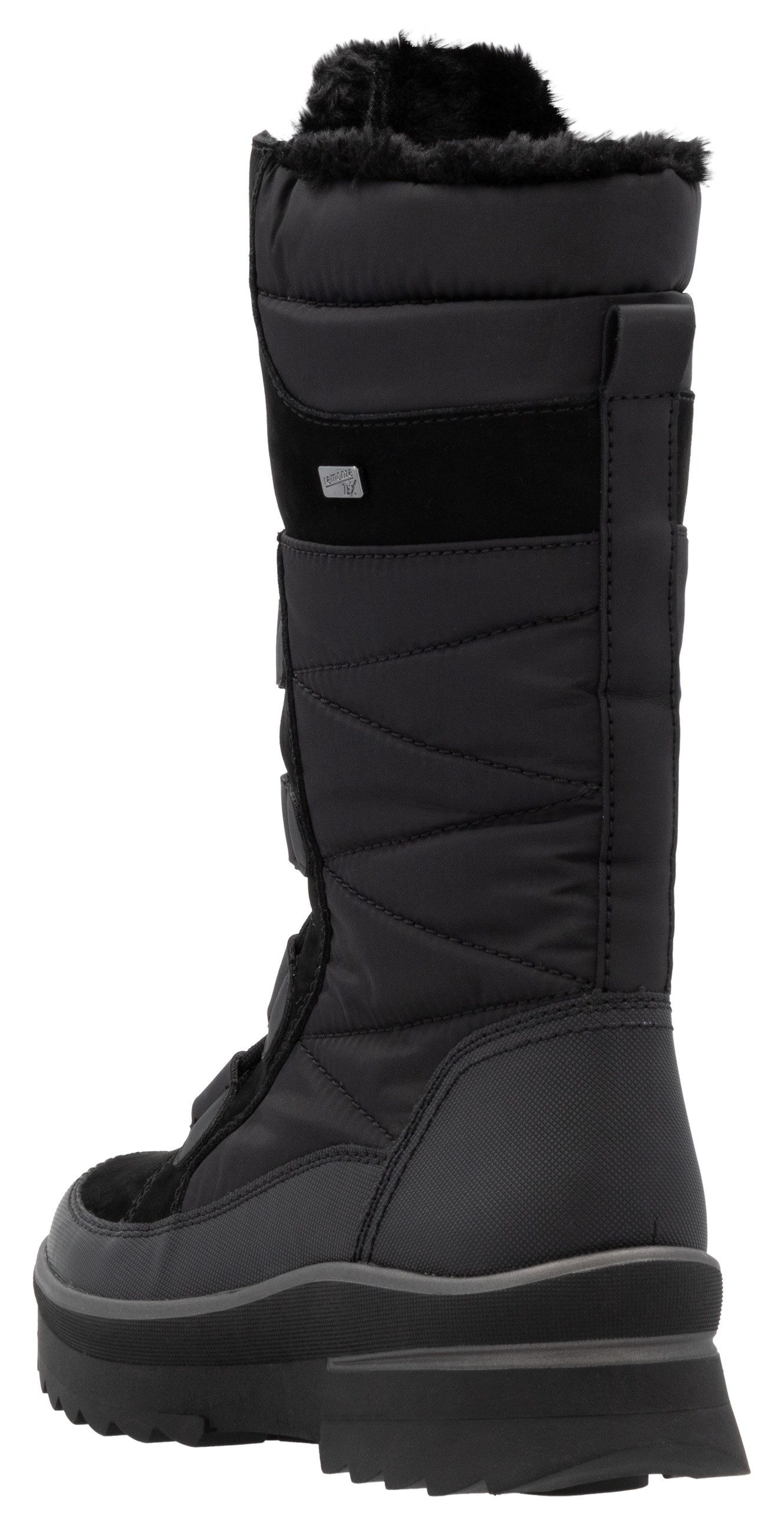 Remonte Winterlaarzen sleehak, veterschoenen, outdoorschoenen met binnenrits