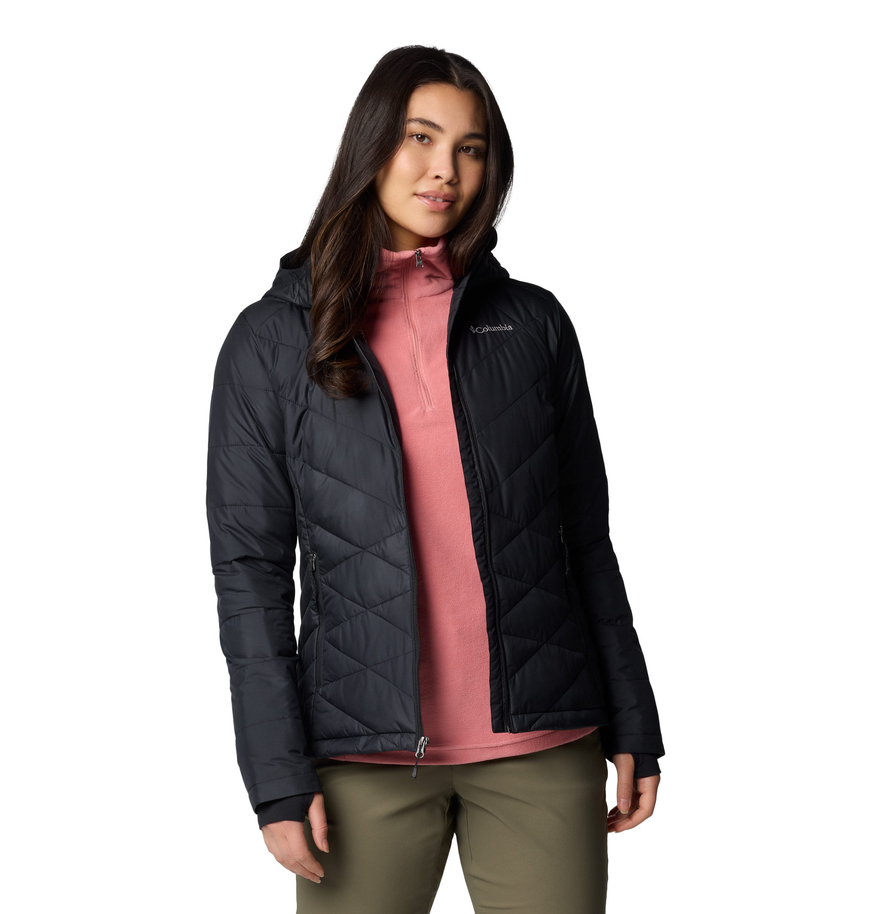 Columbia Gewatteerde jas HEAVENLY HOODED JACKET (1 stuk)
