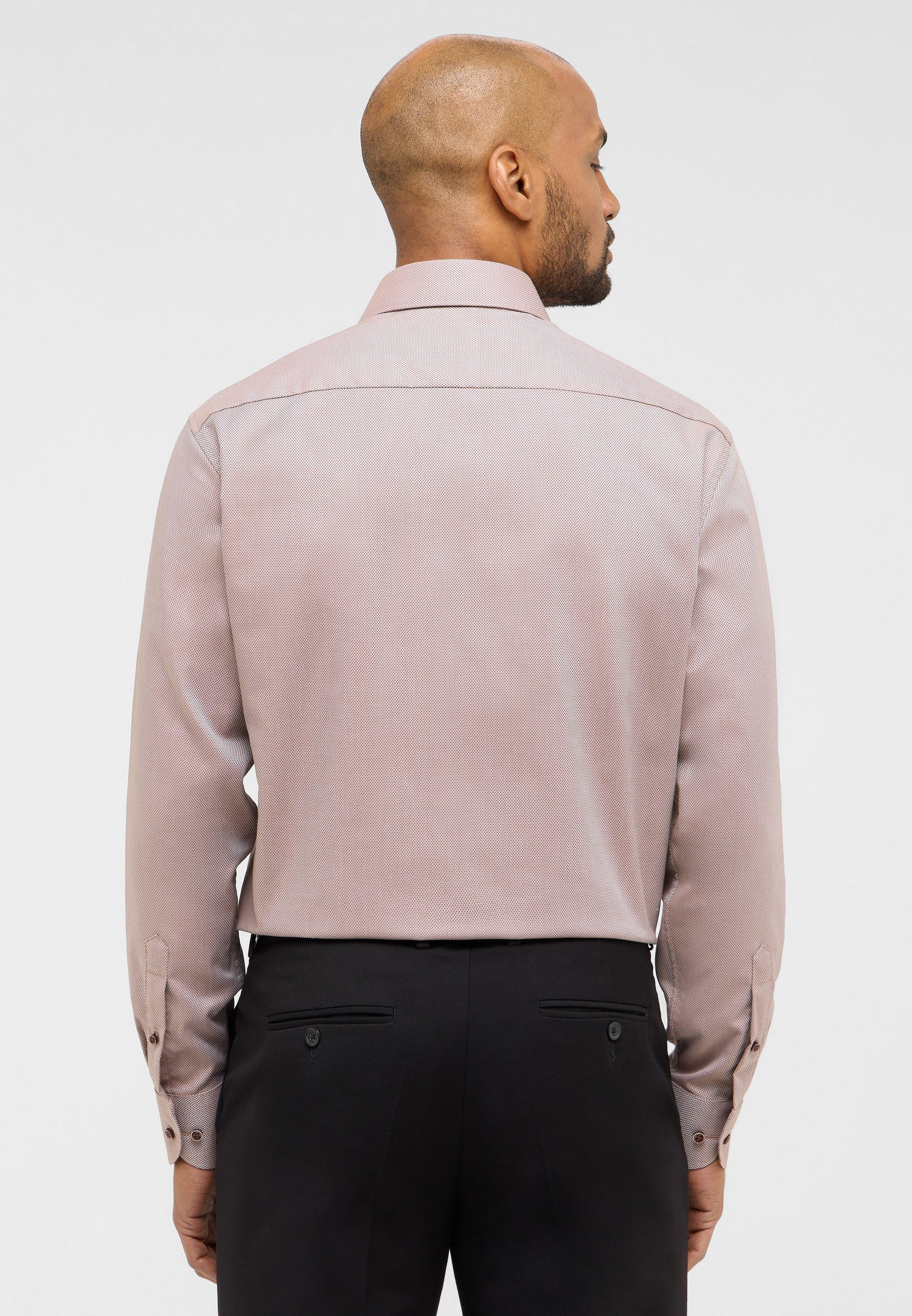 Eterna Overhemd met lange mouwen MODERN FIT NON IRON (strijkvrij)