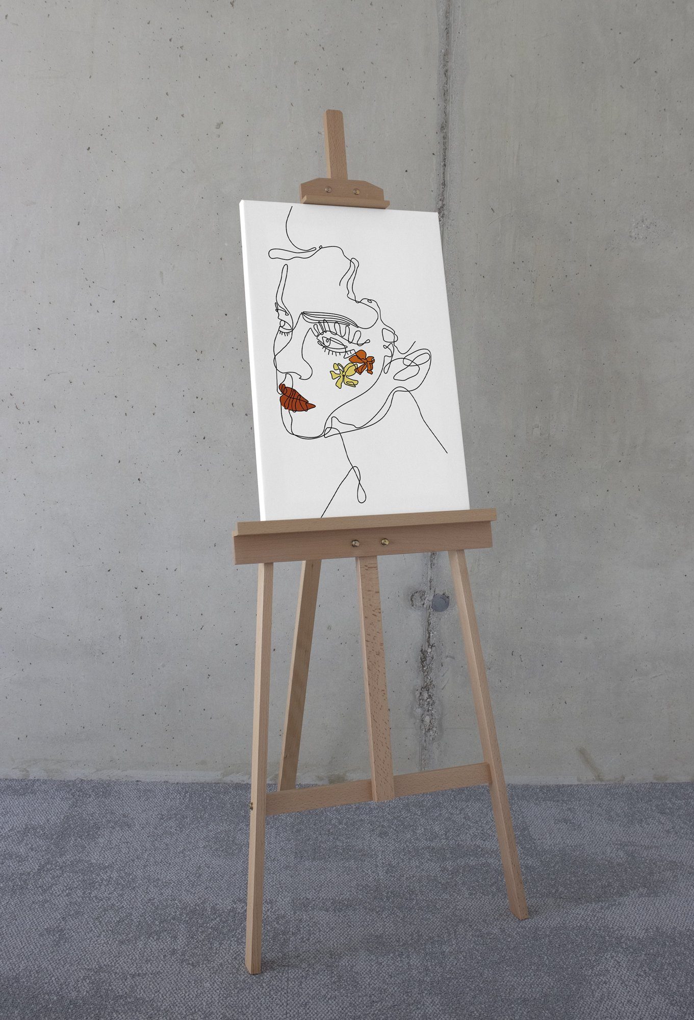 Komar Artprint op linnen Frühlingsgefühle - Afmeting 40 x 60 cm (1 stuk)