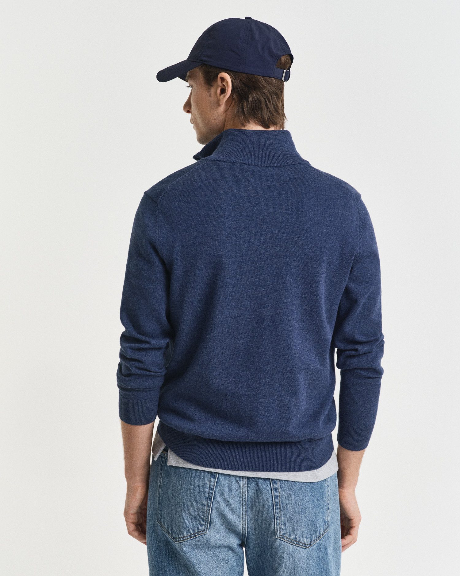 Gant Schipperstrui CLASSIC COTTON HALF ZIP