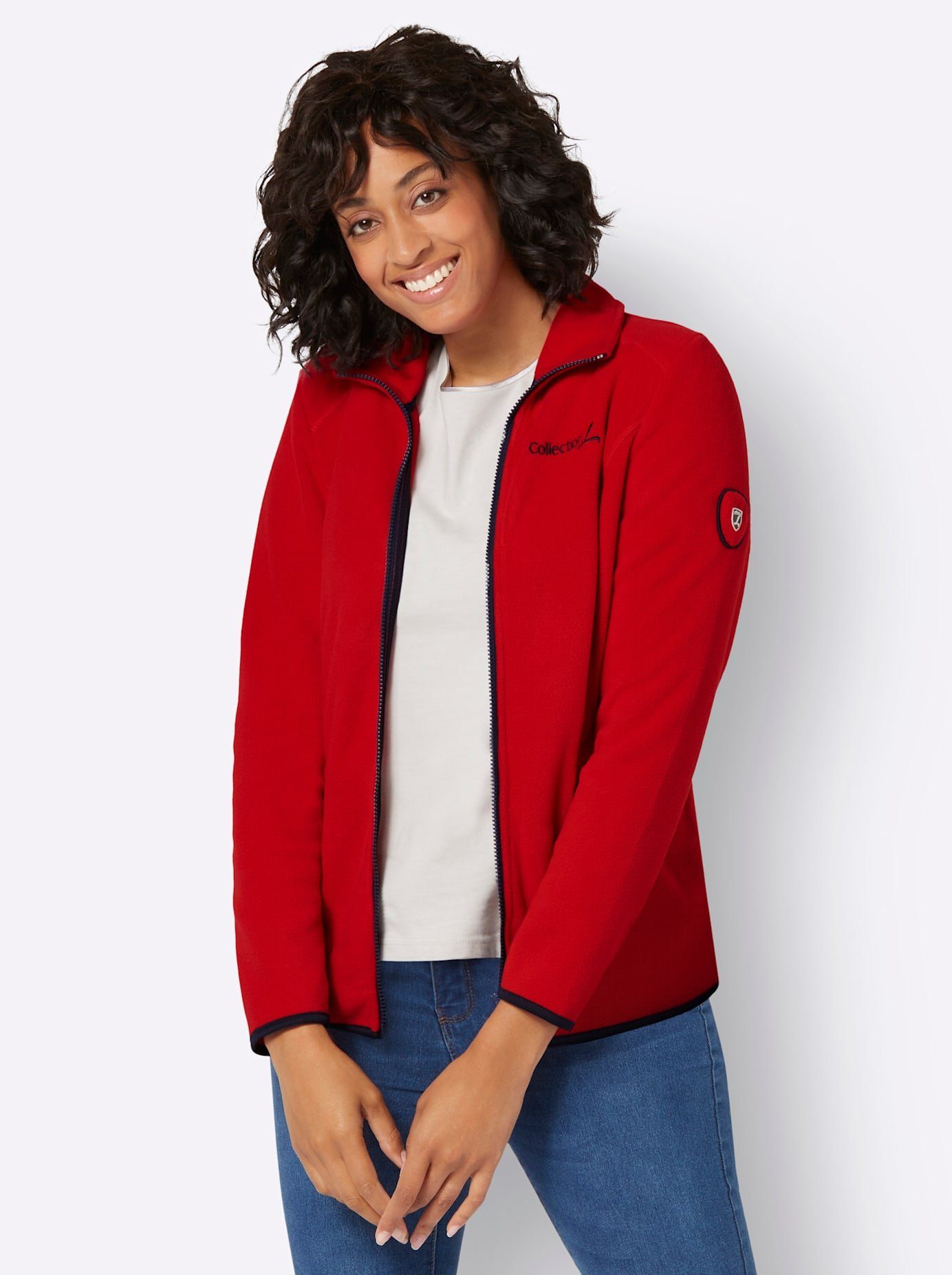 Casual Looks Fleecejack