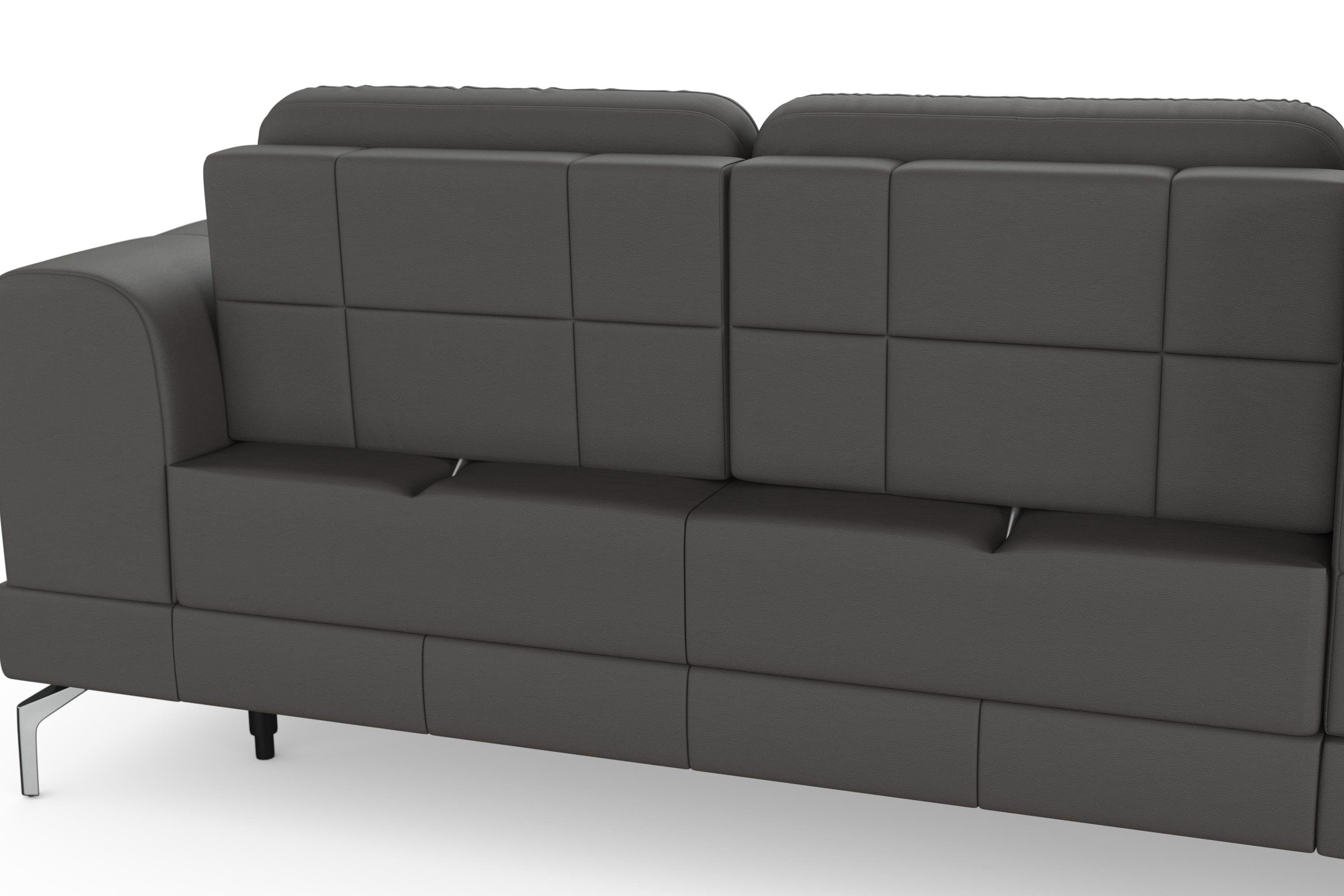 sit&more Hoekbank Bendigo L-vorm inclusief zitdiepteverstelling, bodemvrijheid 15 cm, 2 pootkleuren