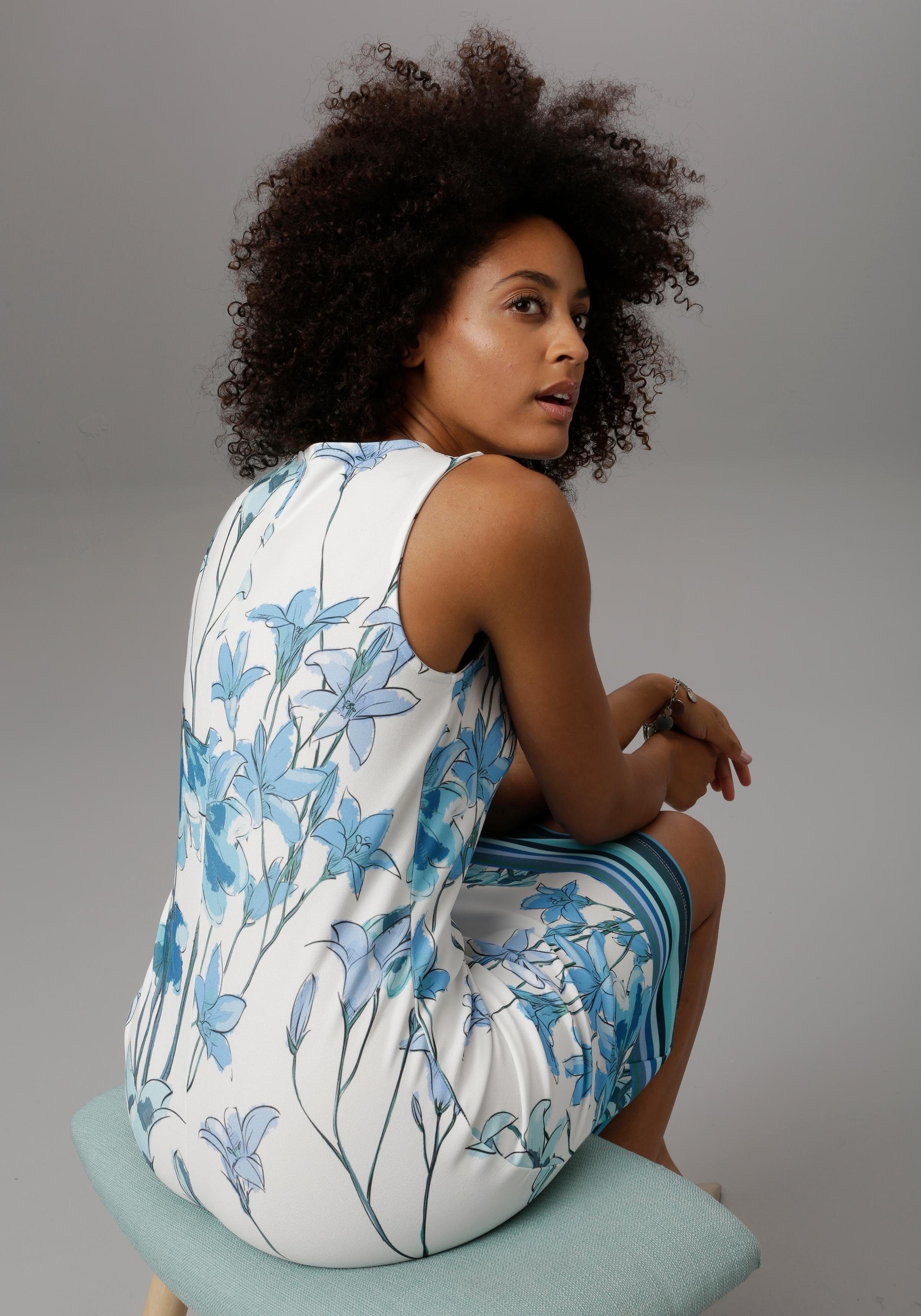 Aniston SELECTED Zomerjurk met een chique print