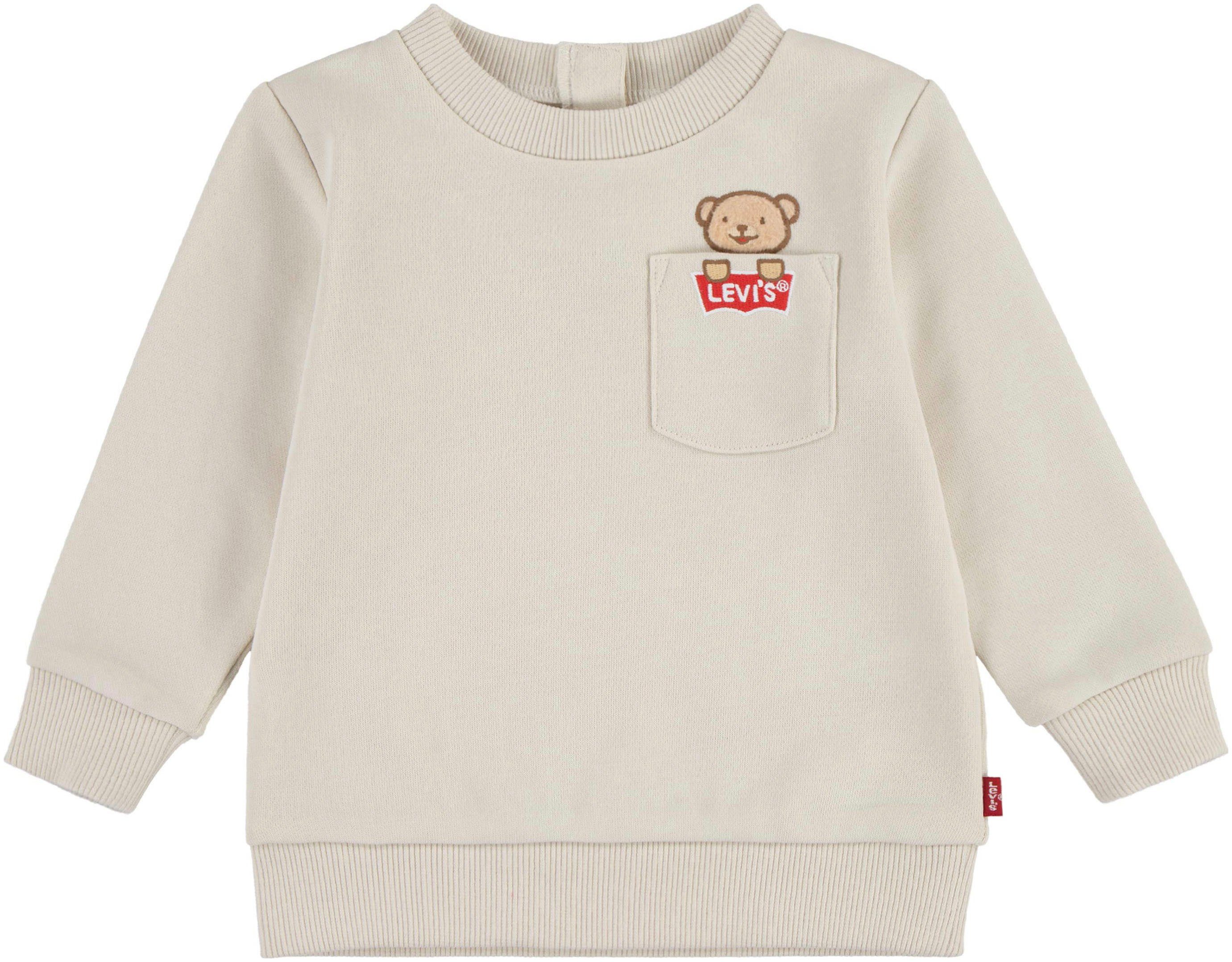 Levi's Kidswear Sweatshirt BEARSWEATSHIRT POCKET CREWNECK