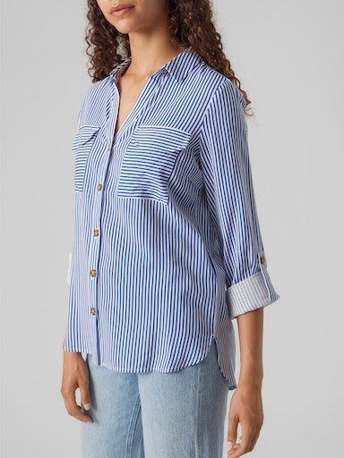 Vero Moda Overhemdblouse VMBUMPY L/S SHIRT NEW WVN GA NOOS
