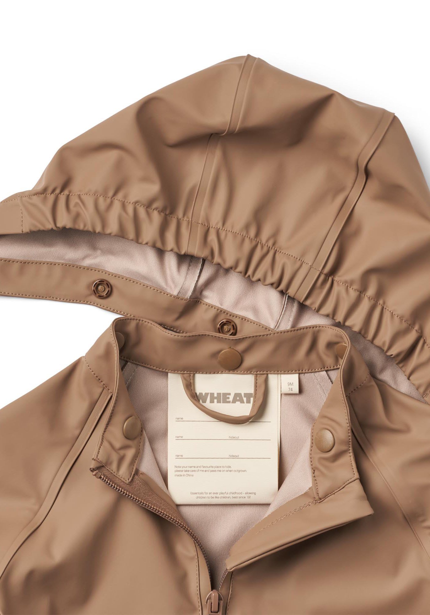 WHEAT Regenoveral Rainwear Charlie