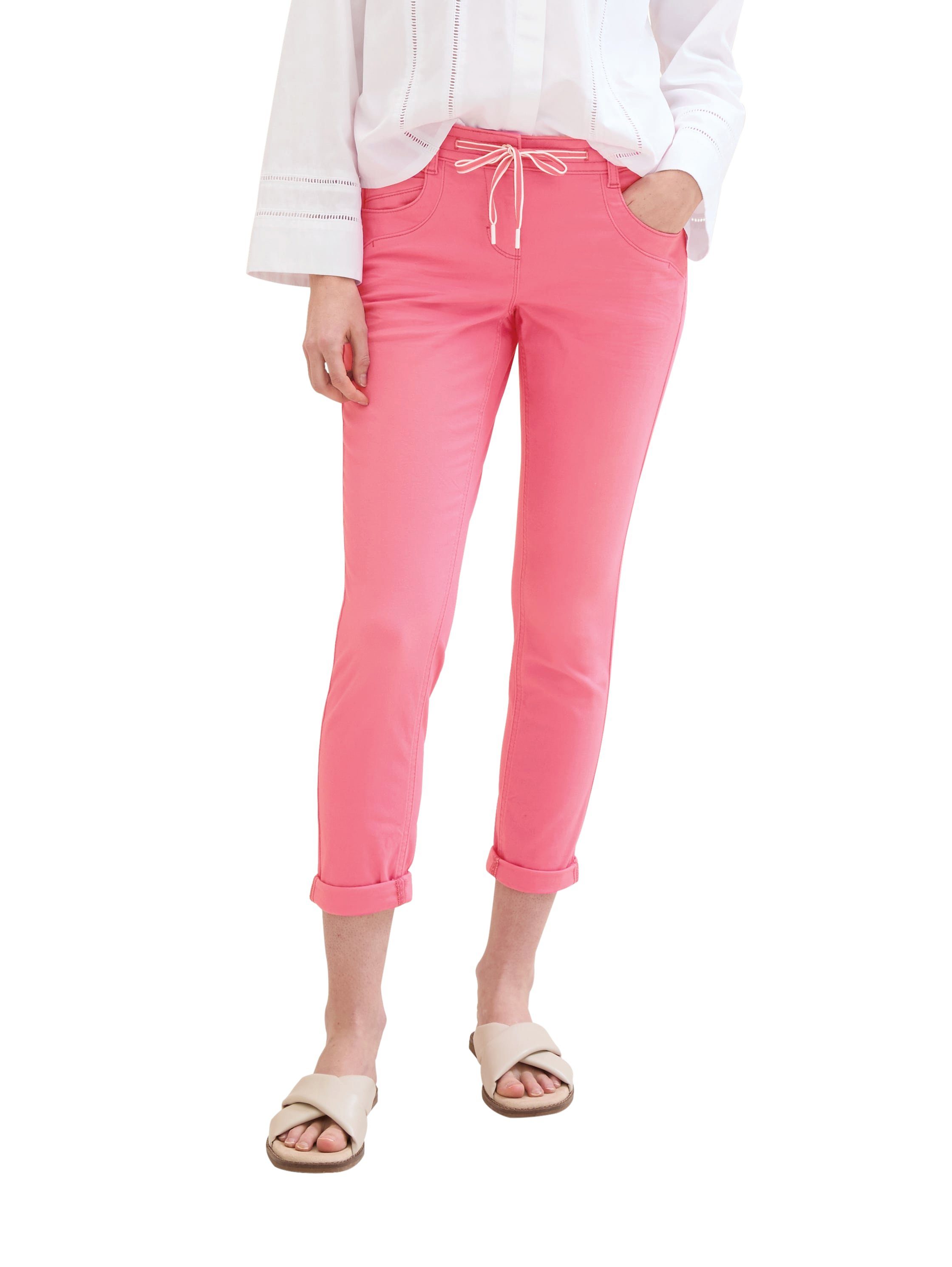 Tom Tailor 7 8 broek met strikband aan de boord