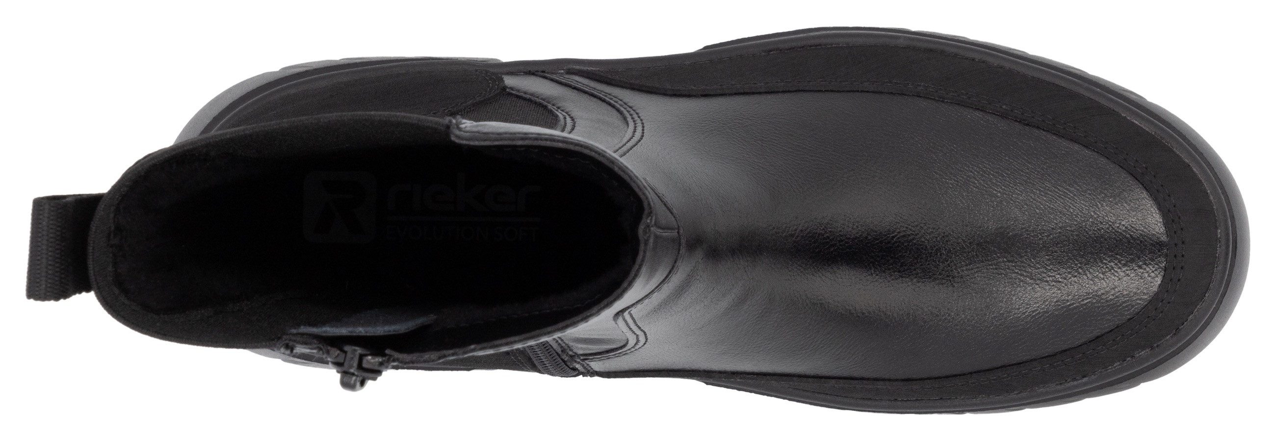 Rieker EVOLUTION Chelsea-boots instaplaarzen, enkellaarsjes met praktische binnenrits