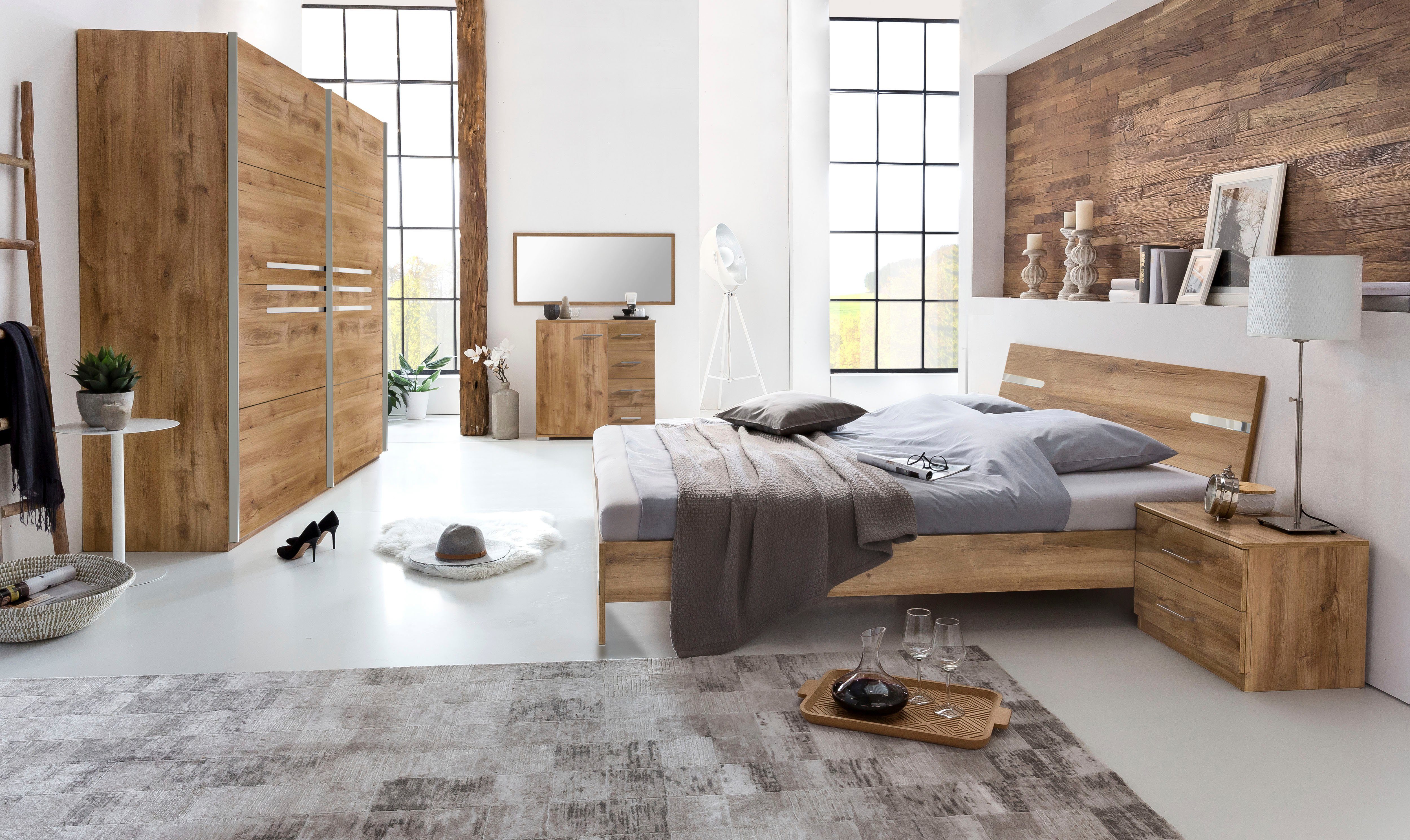 Wimex Slaapkamerserie ANNA (set) complete slaapkamers beige
