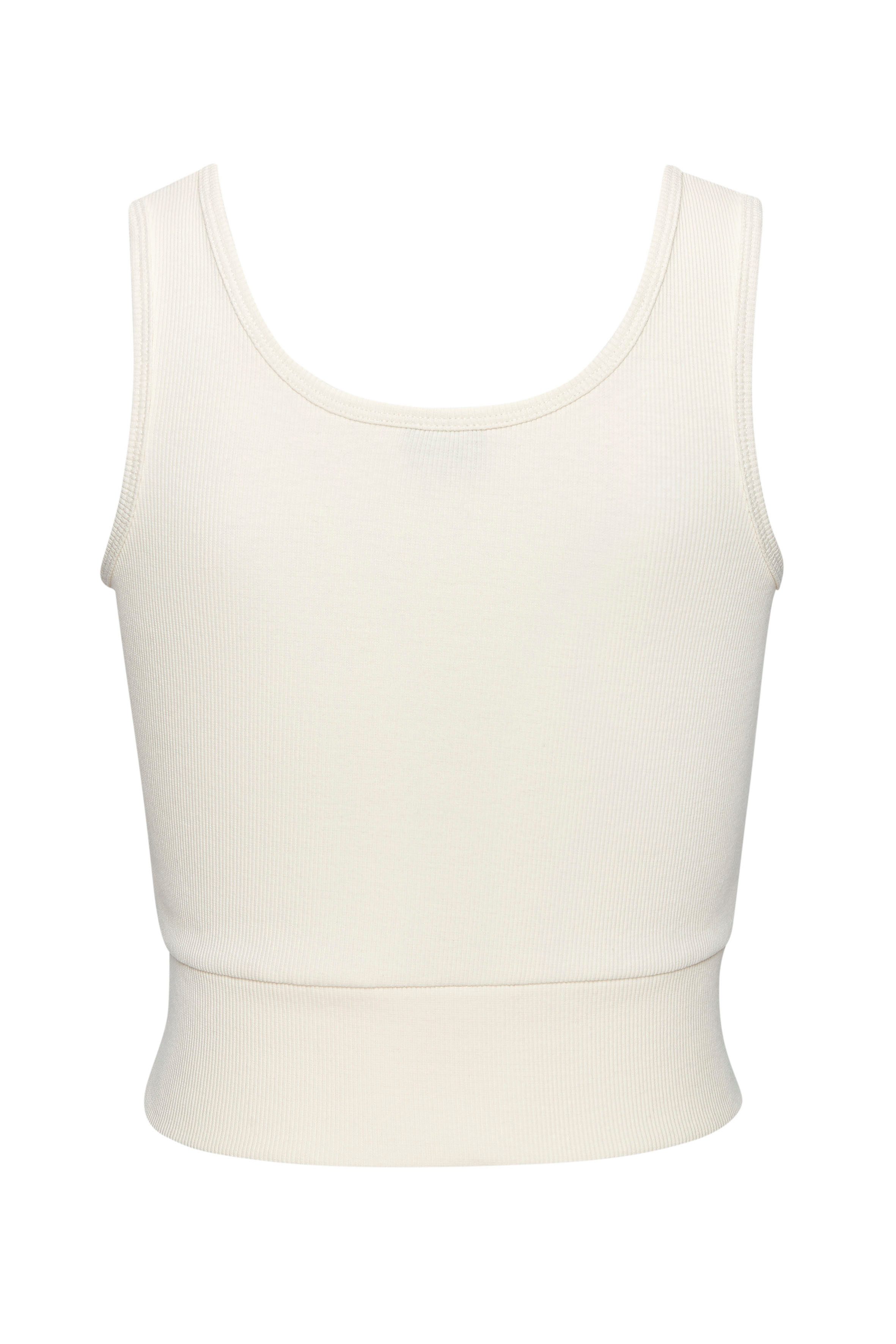 Buffalo Crop-top in ribstructuur met brede band