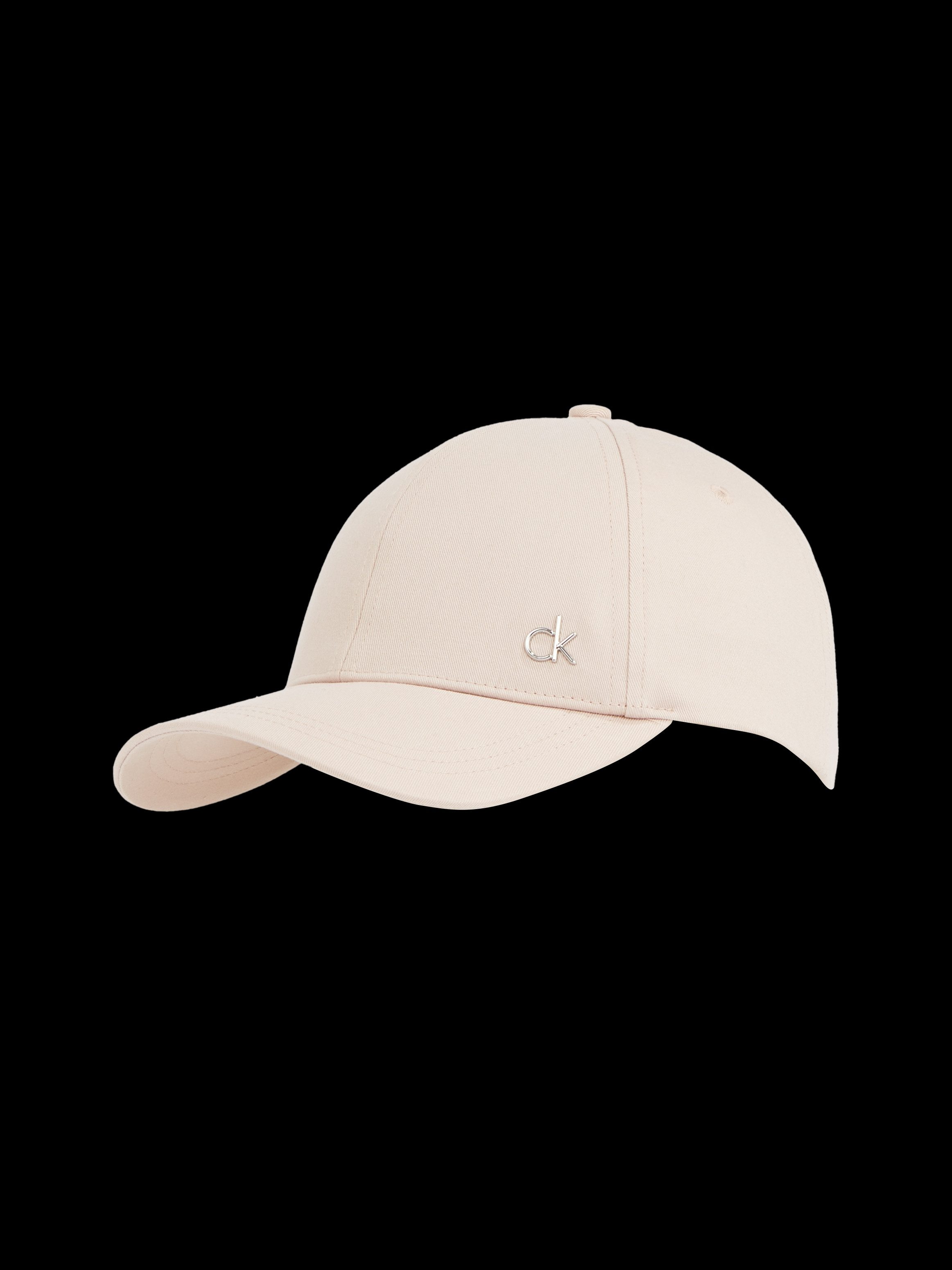 Calvin Klein Baseball pet CK METAL COTTON CAP Logoprand op de klem sluiting
