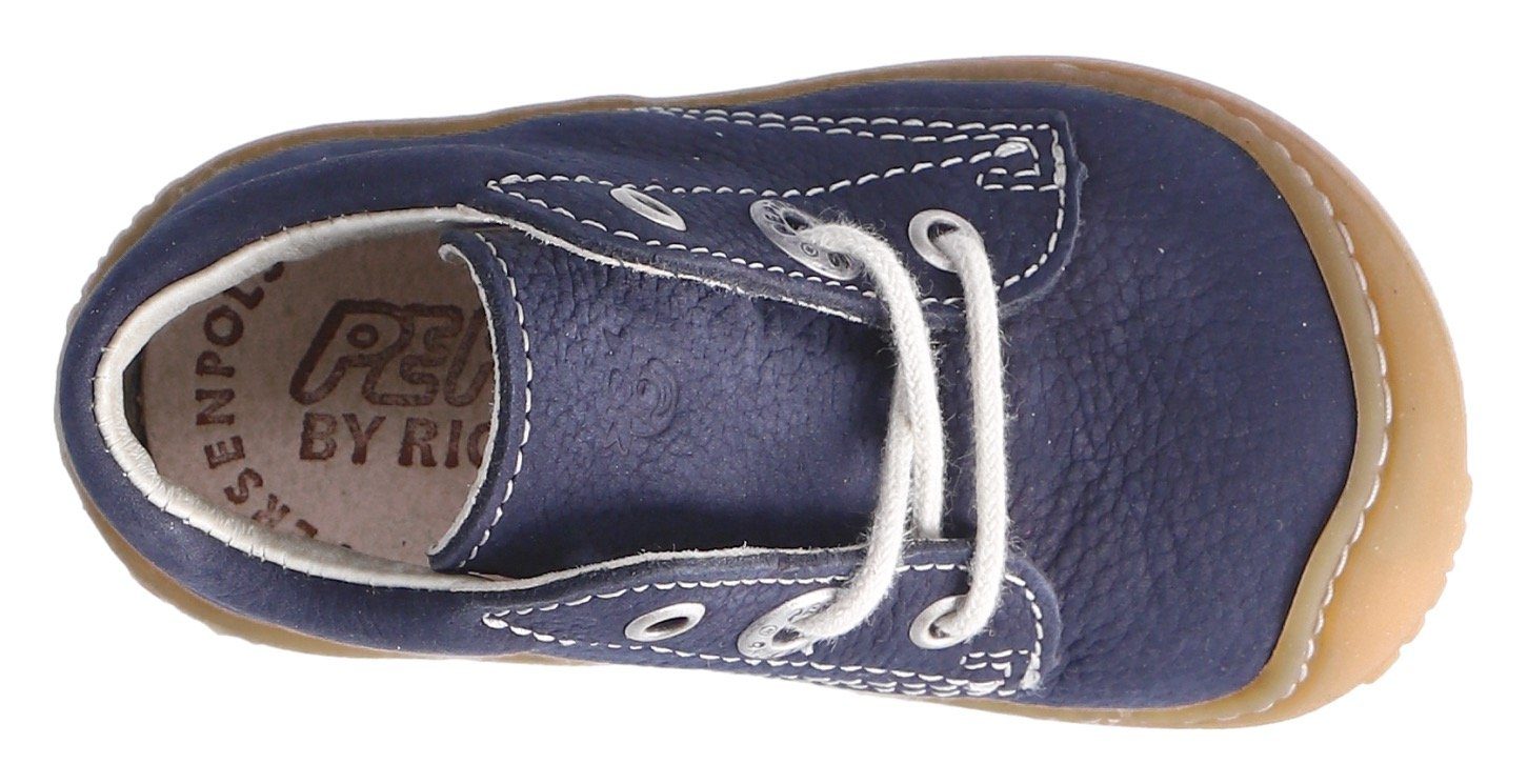 PEPINO by RICOSTA Babyschoentjes Cory 50 WMS: Midden Veterschoen met WMS-systeem, leer, maat sjabloon om te downloaden