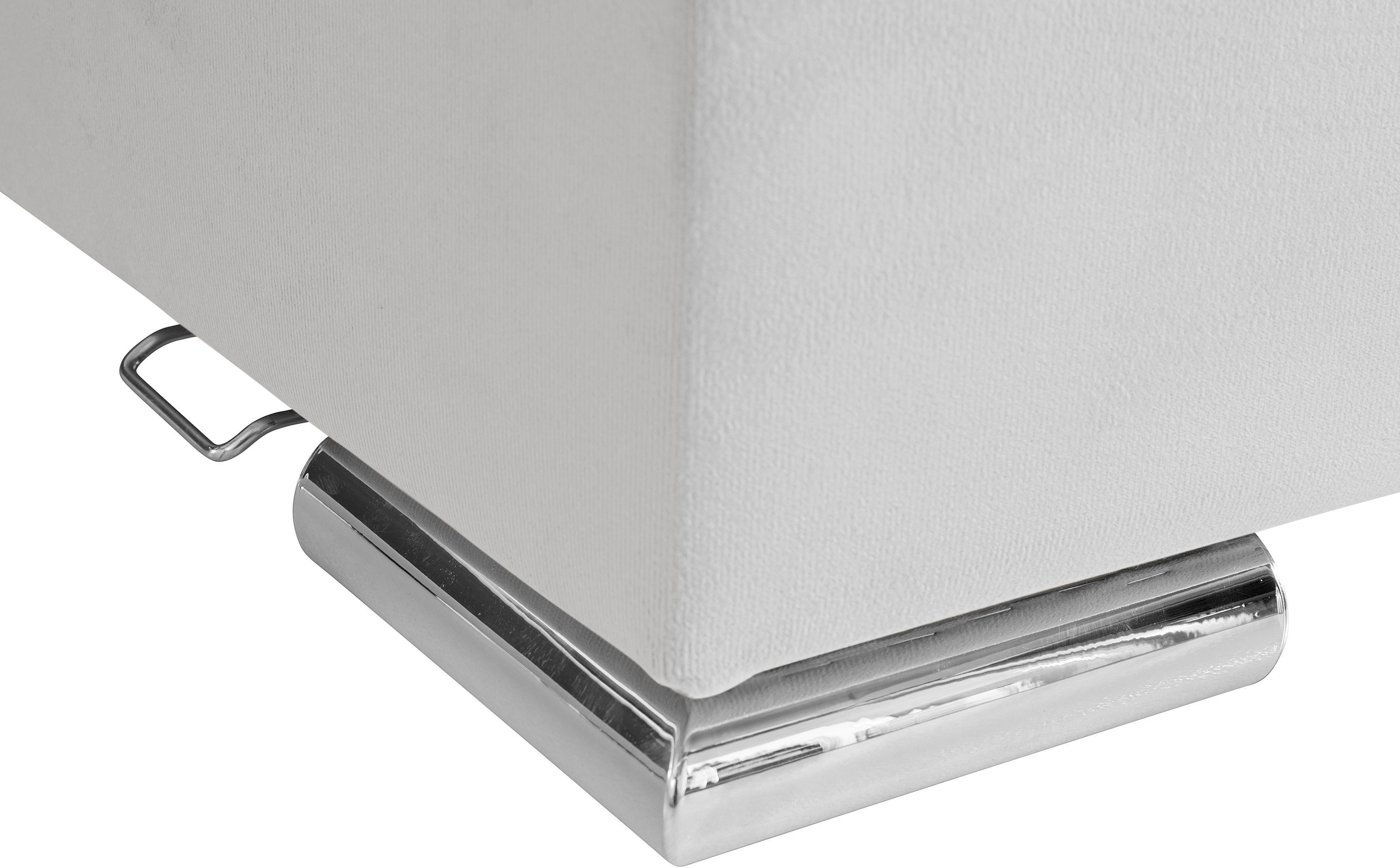 INOSIGN Hoekbank Boxspringbed Night & Day L-vorm met permanente slaapfunctie met armleuning