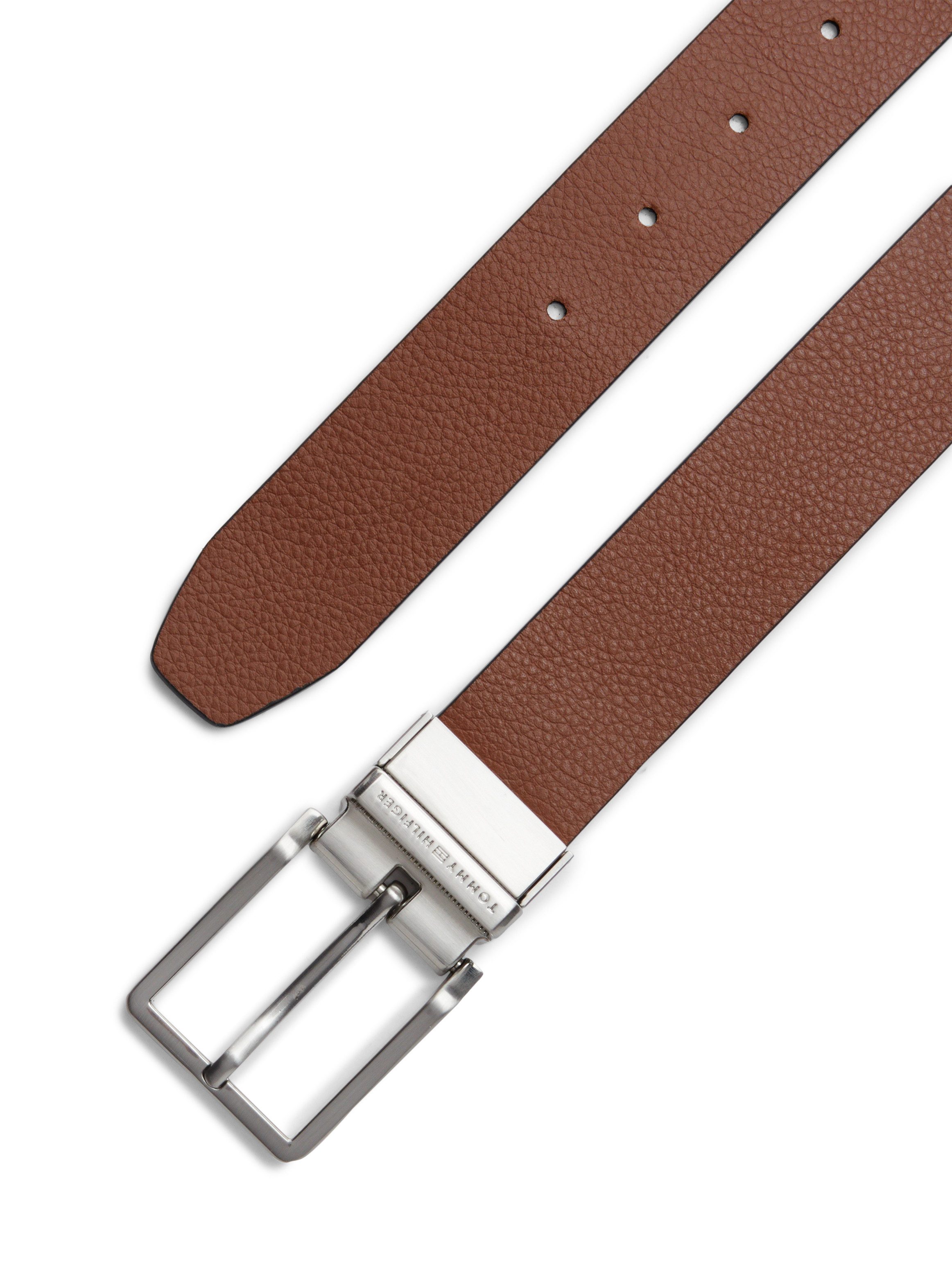 Tommy Hilfiger Leren riem Oliver Rev. 3.5 cm