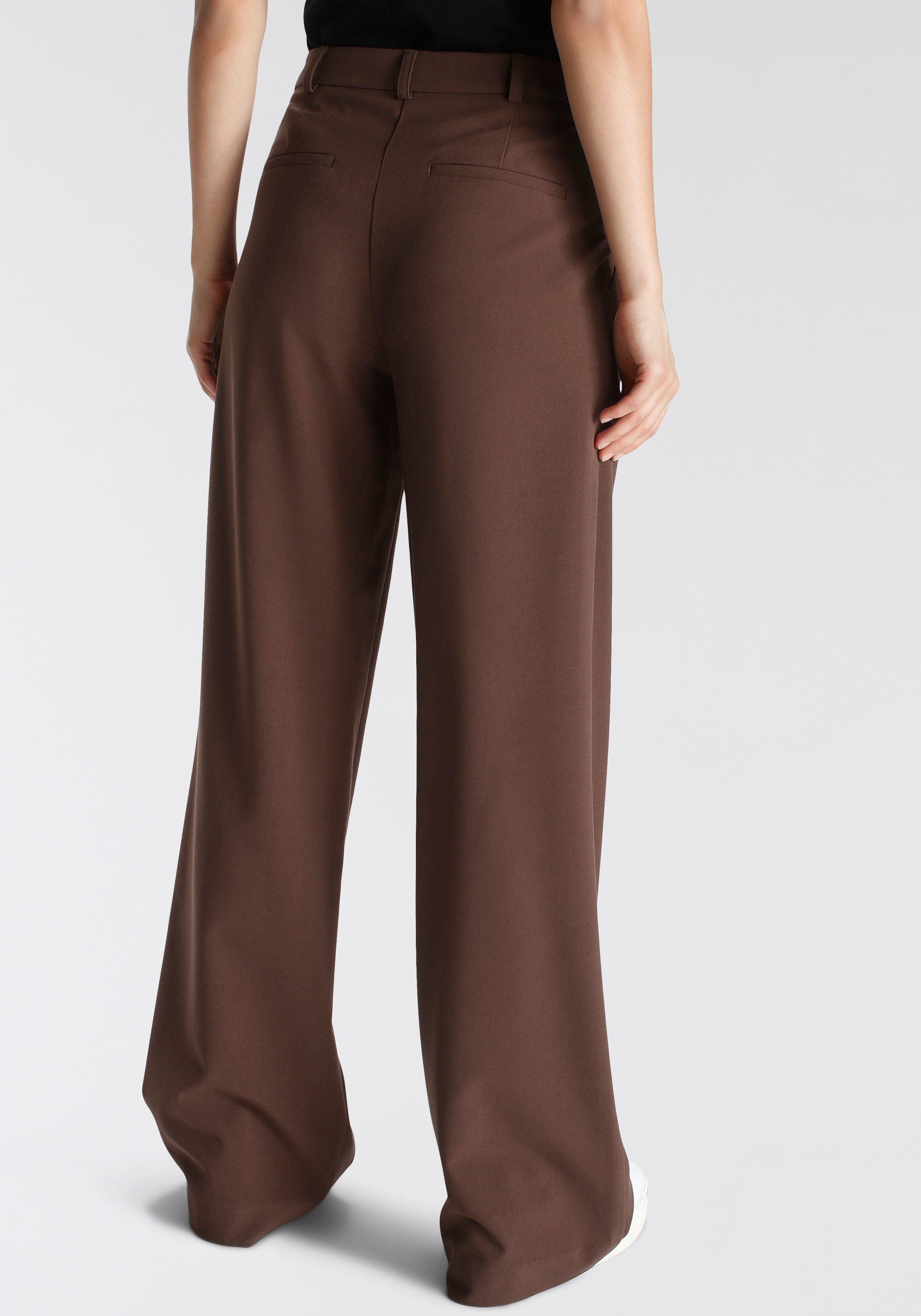 Tamaris Pantalon met wijde pijpen