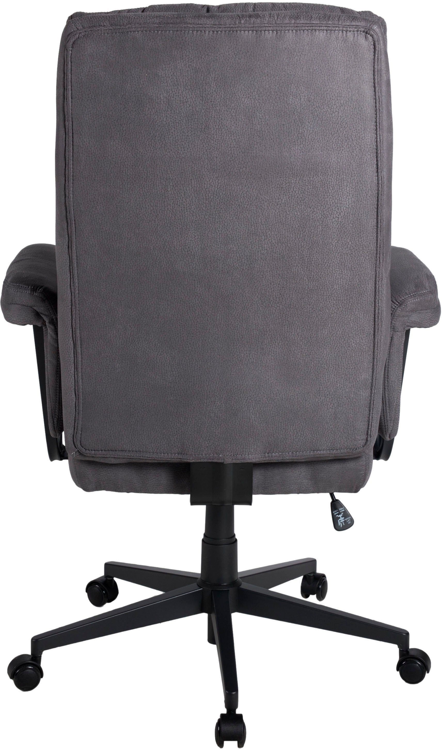 Duo Collection Bureaustoel Tiago XXL Belastbaar tot 150 kg, pocketveren kern in de zitting