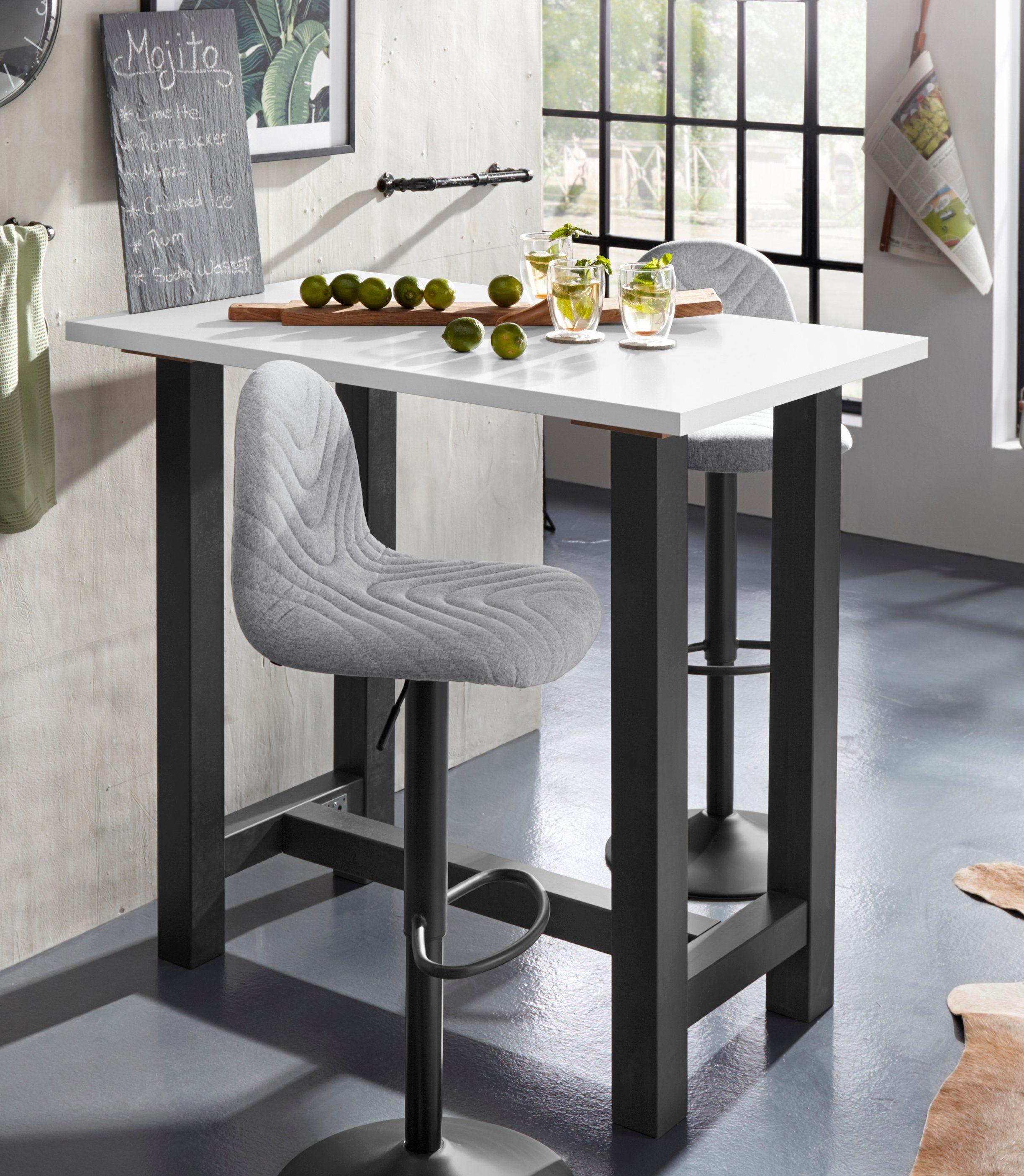 Mäusbacher Bartafel Frame in U-model (breedte 120, 140 of 160 cm)