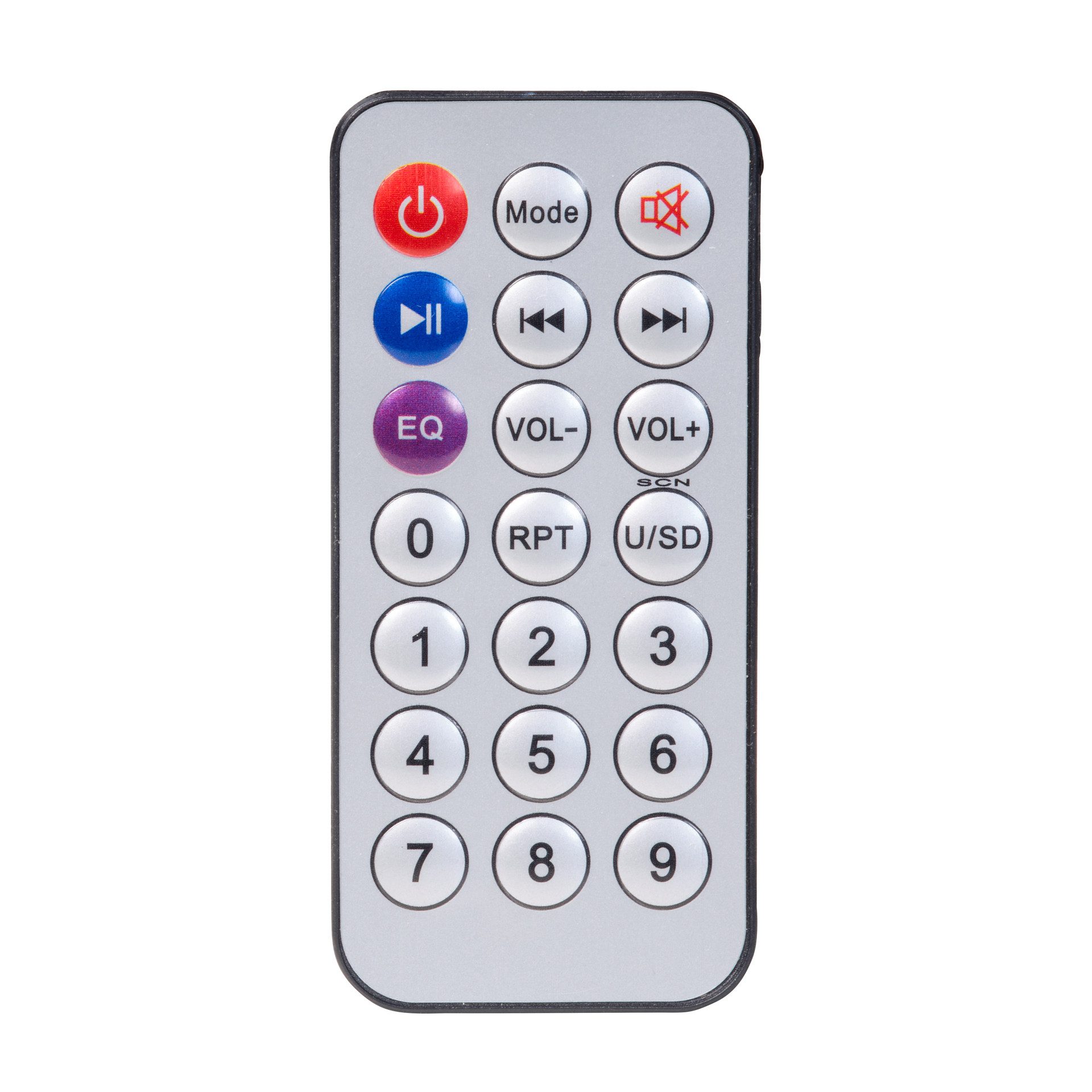 Denver Party-luidspreker BPS-458 met afstandsbediening en draadloze microfoon