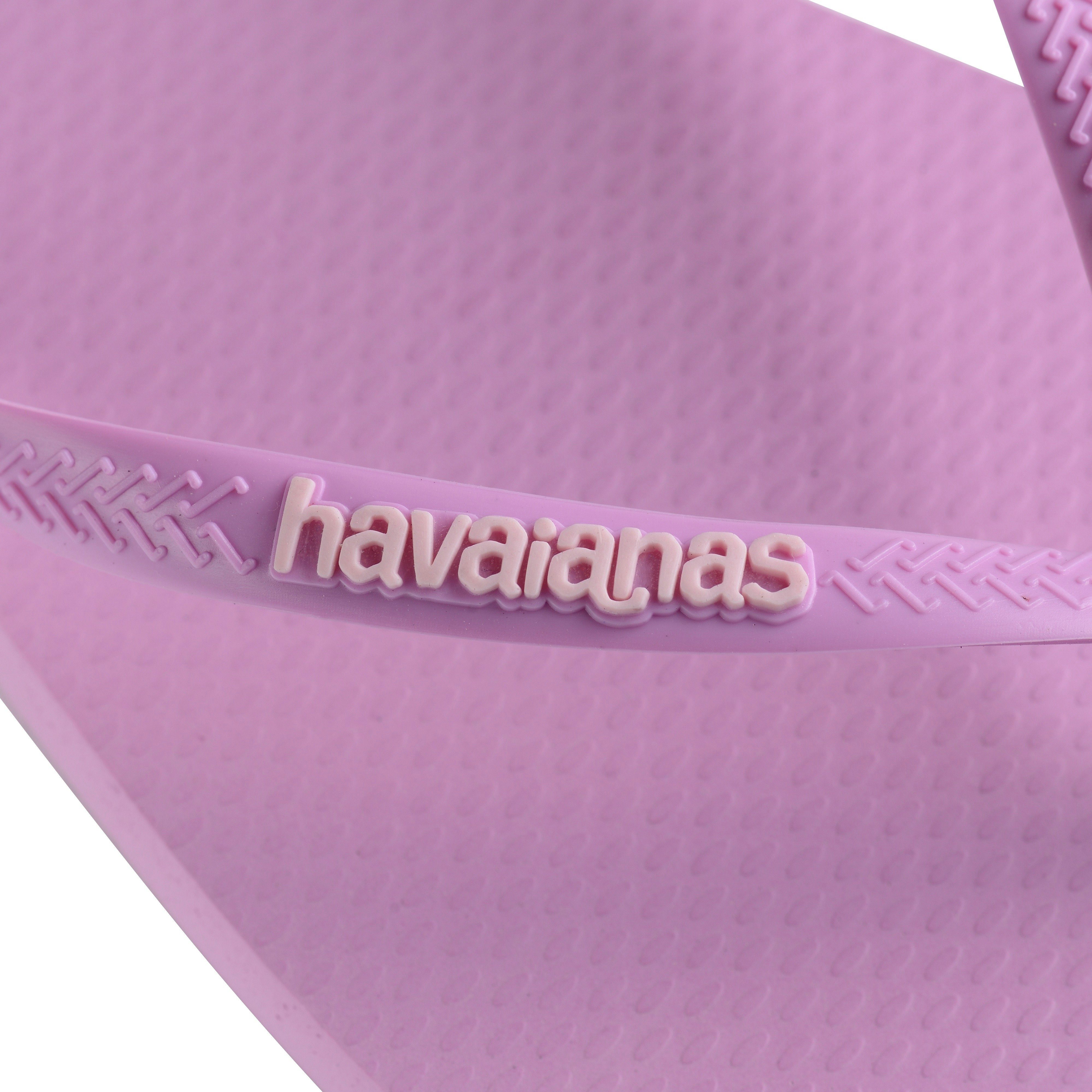 Havaianas Teenslippers SQUARE LOGO POP UP , zomerschoen, slippers, poolslides met vierkante teenstuk