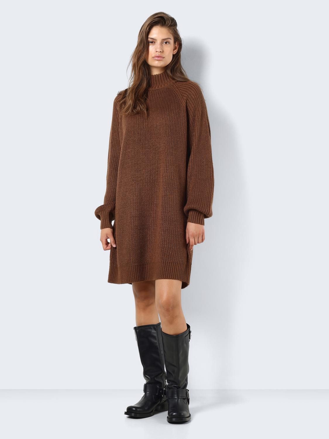 Noisy may Gebreide jurk NMTIMMY L/S KNIT DRESS NOOS