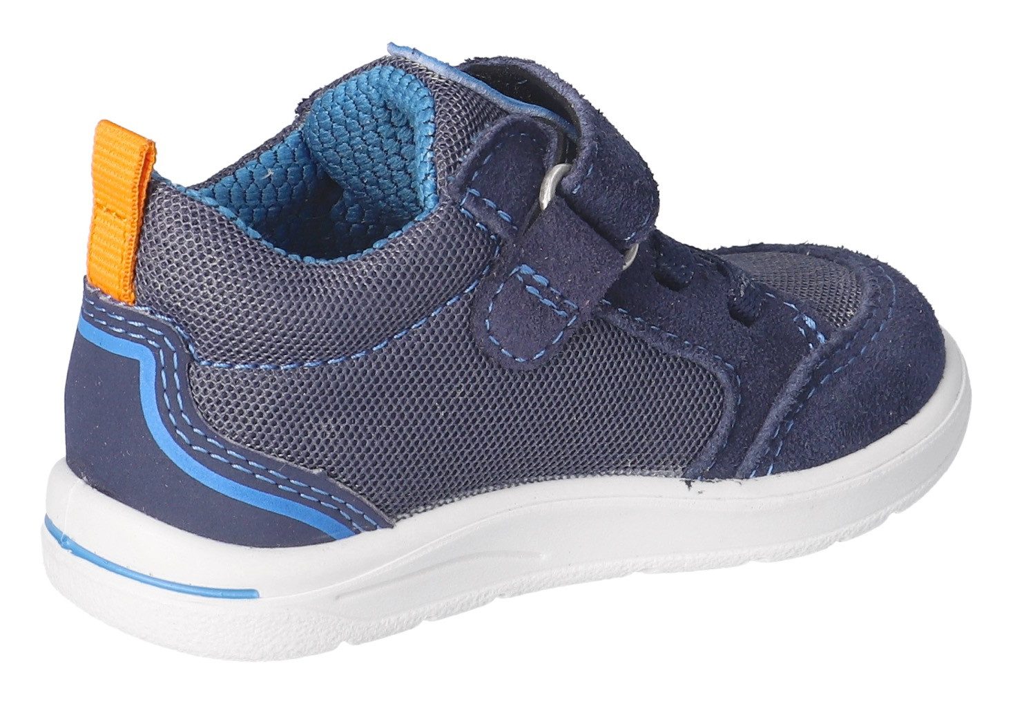PEPINO by RICOSTA Babyschoentjes Ebbo WMS: gemiddeld , veterschoen met wms-systeem, retro-look, maat sjabloon te downloaden