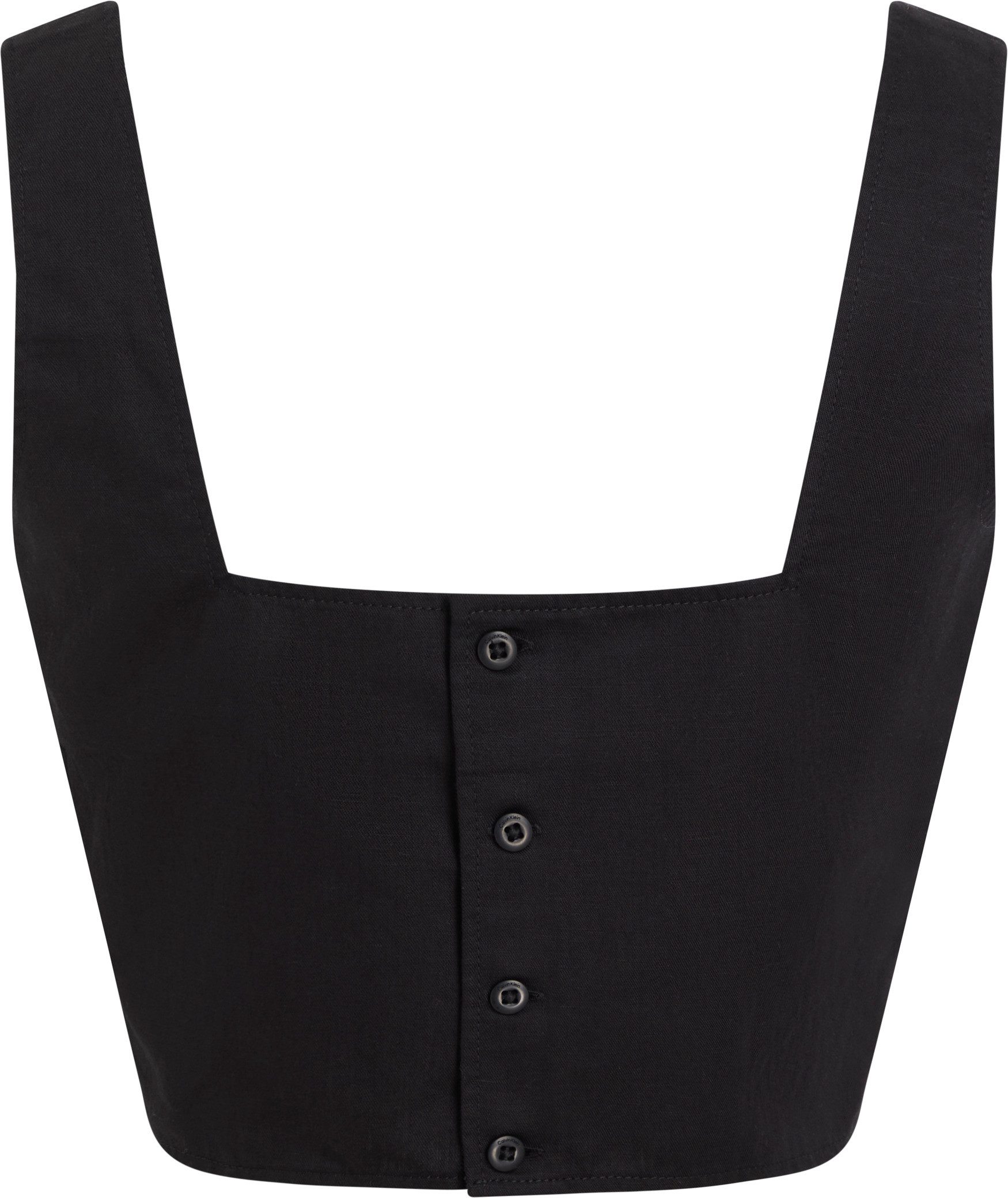 Calvin Klein Crop-top SOFT LINEN TOP