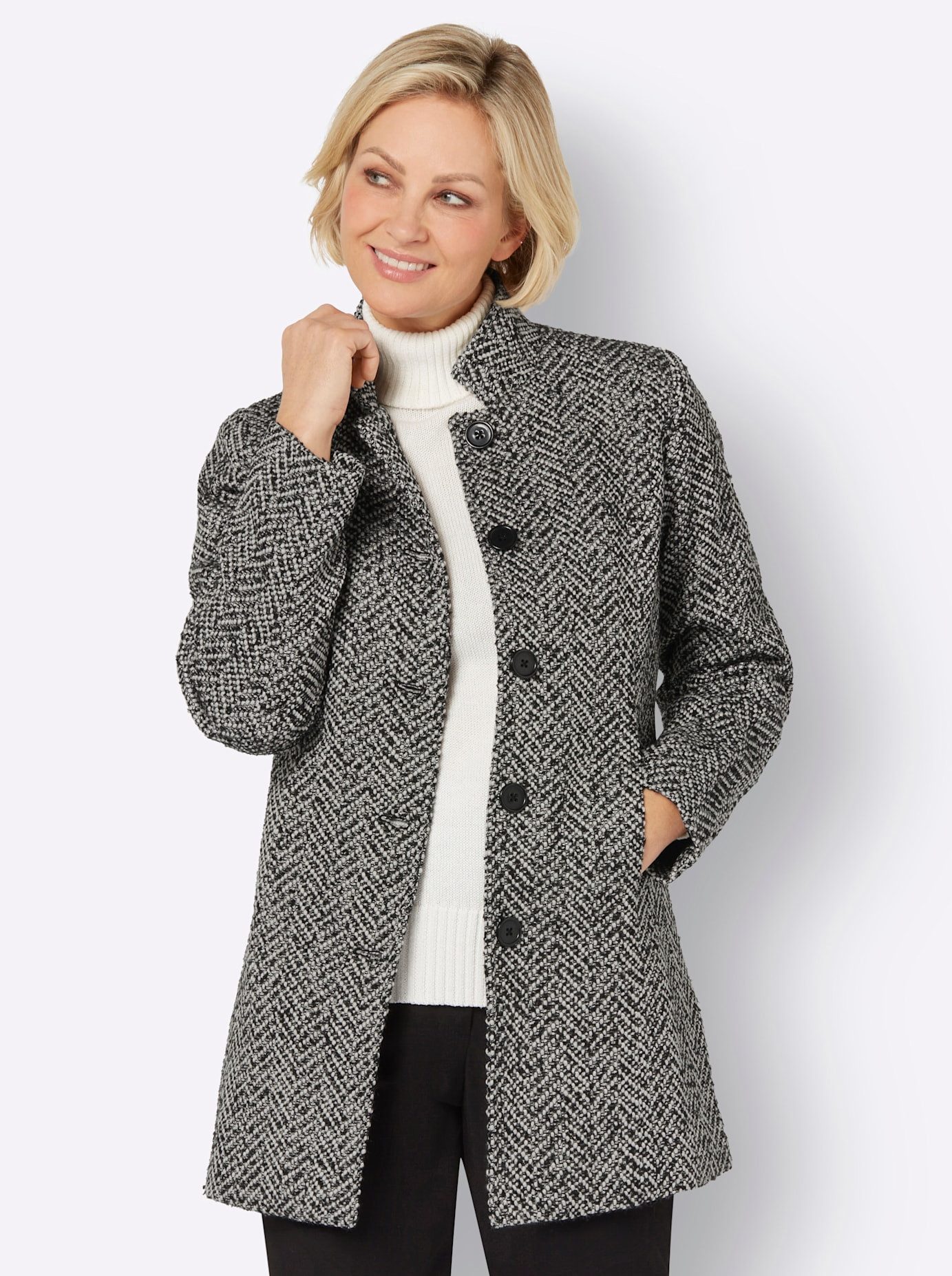 Classic Basics Bouclé jas