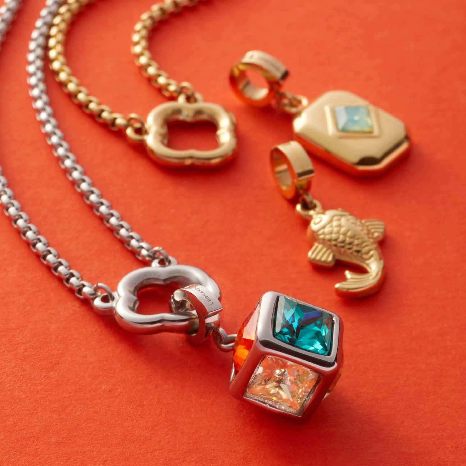 LEONARDO Bedelketting Halsketting Orlanda Clip&Mix, 023734, 023735