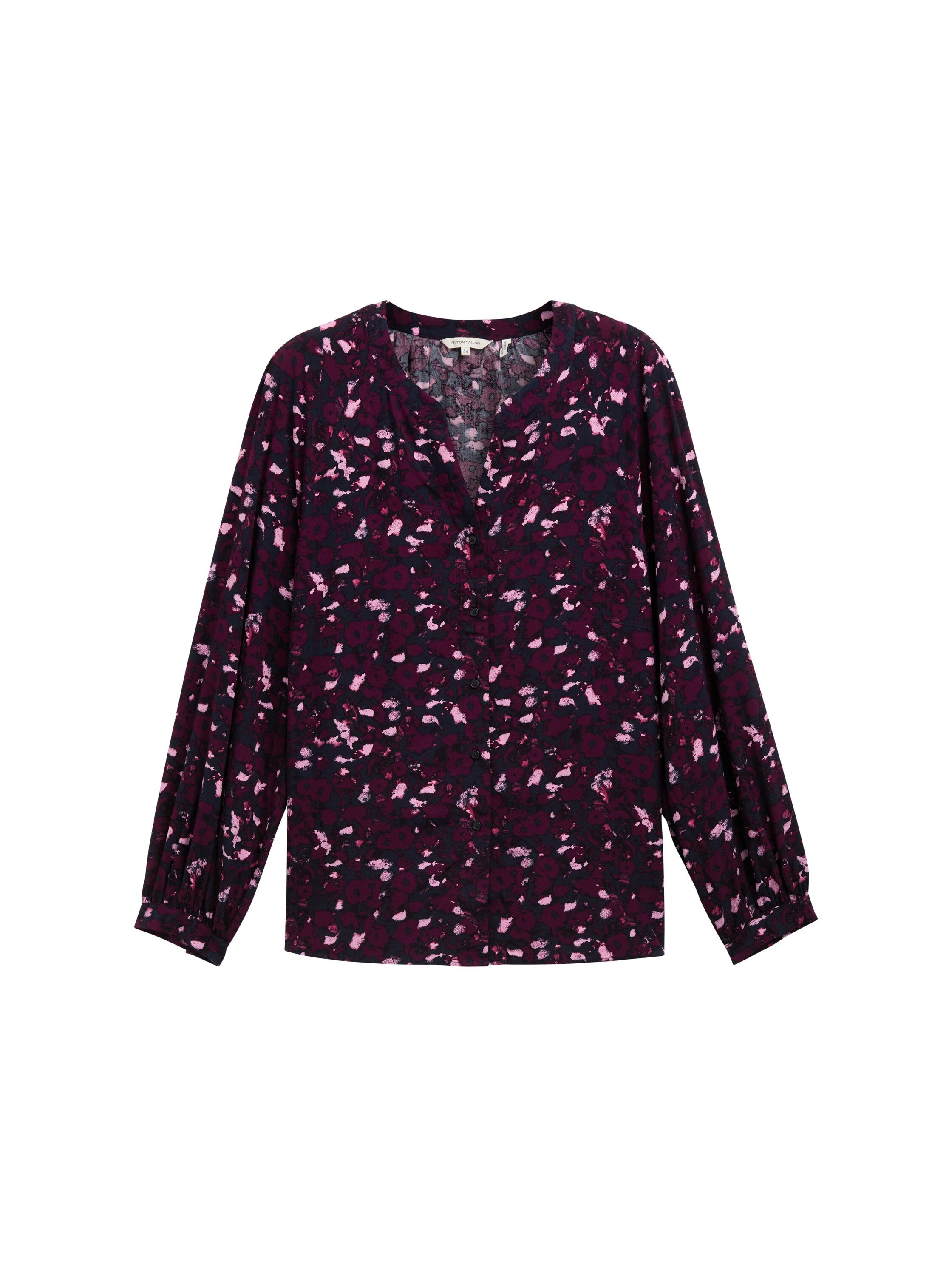 TOM TAILOR MY TRUE ME Blouse met lange mouwen met all-over print