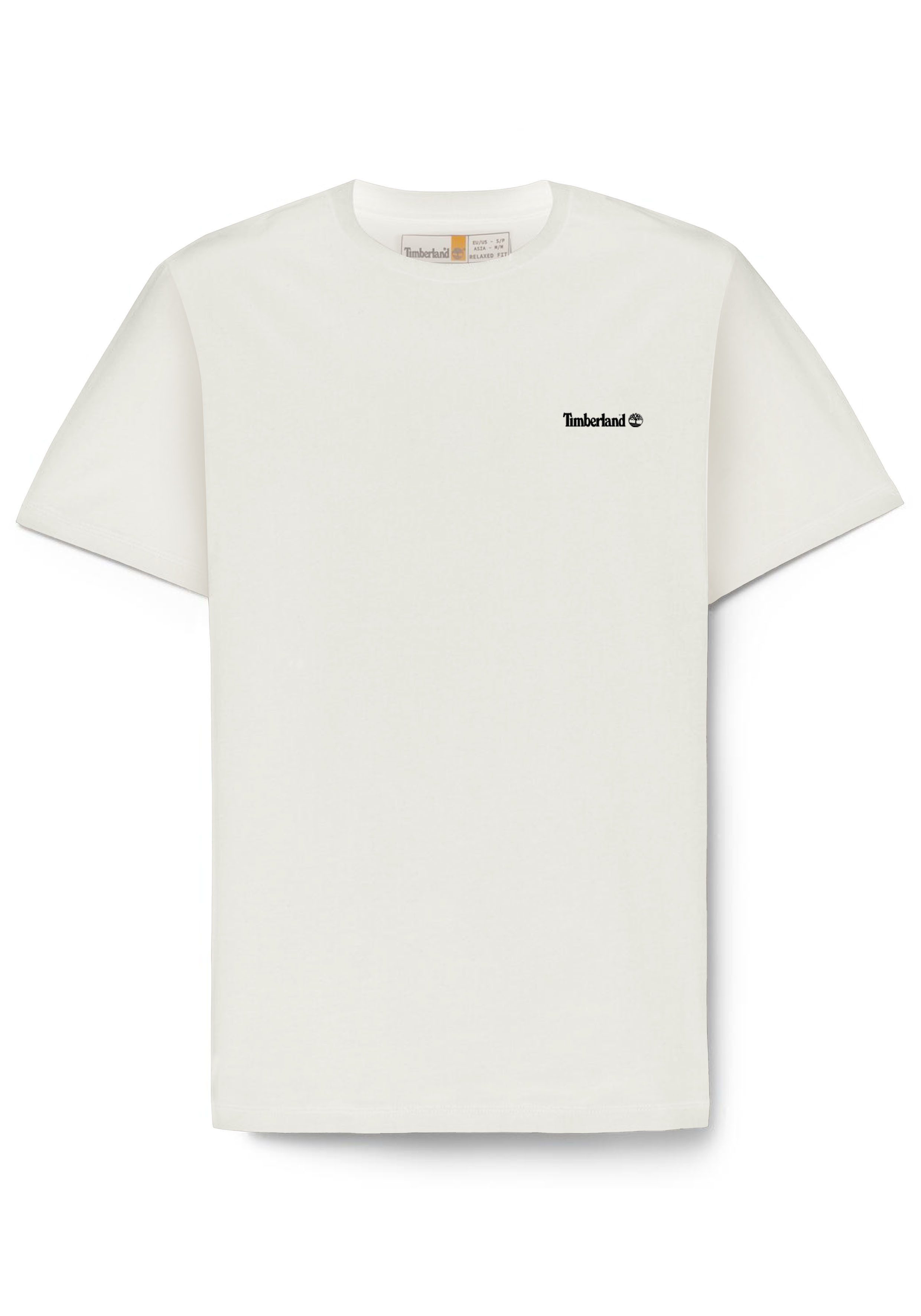 Timberland T-shirt Small Linear Logo Print Tee