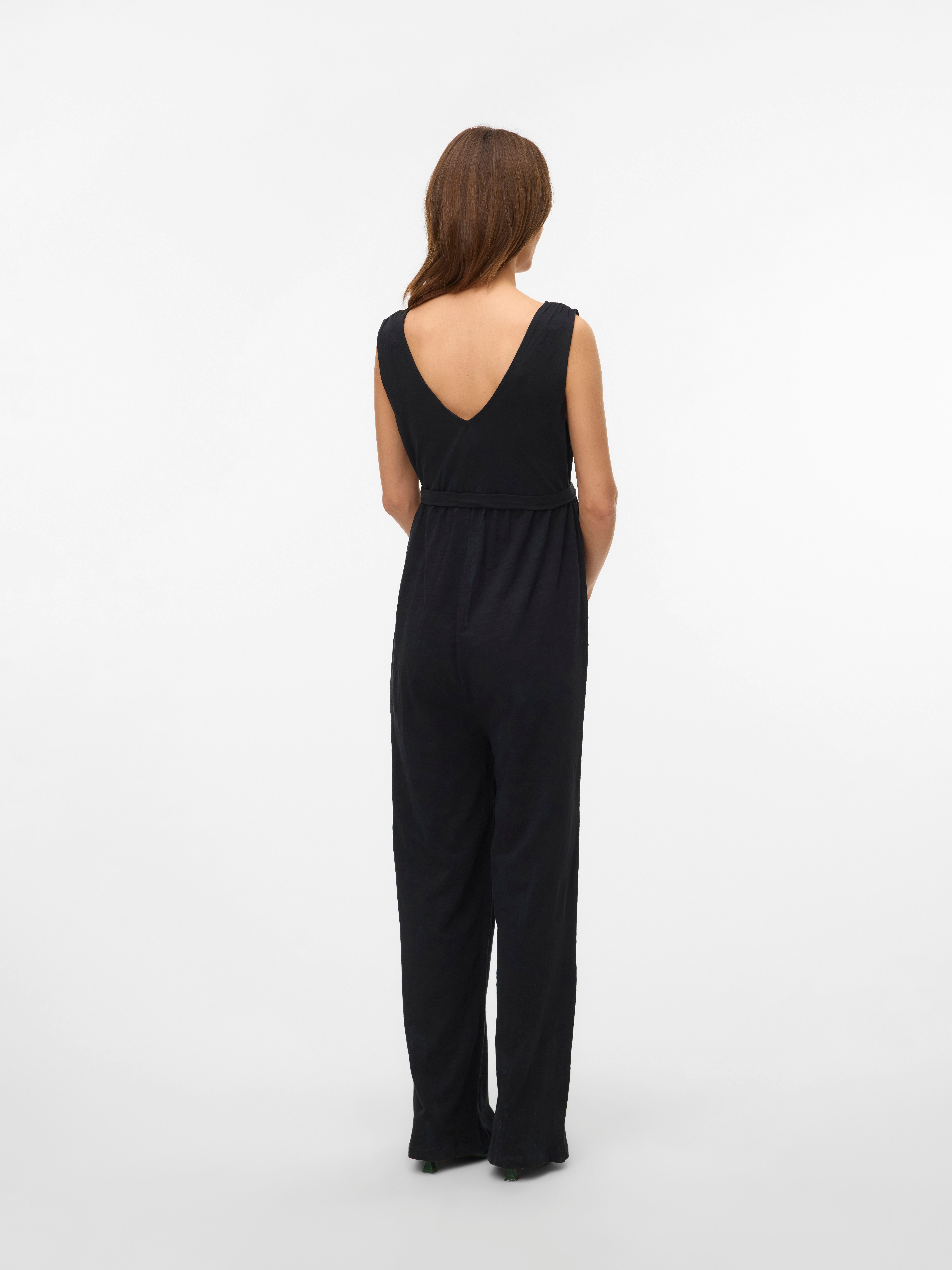 Mamalicious Jumpsuit MLIVY SL JRS V-NECK JUMPSUIT NOOS