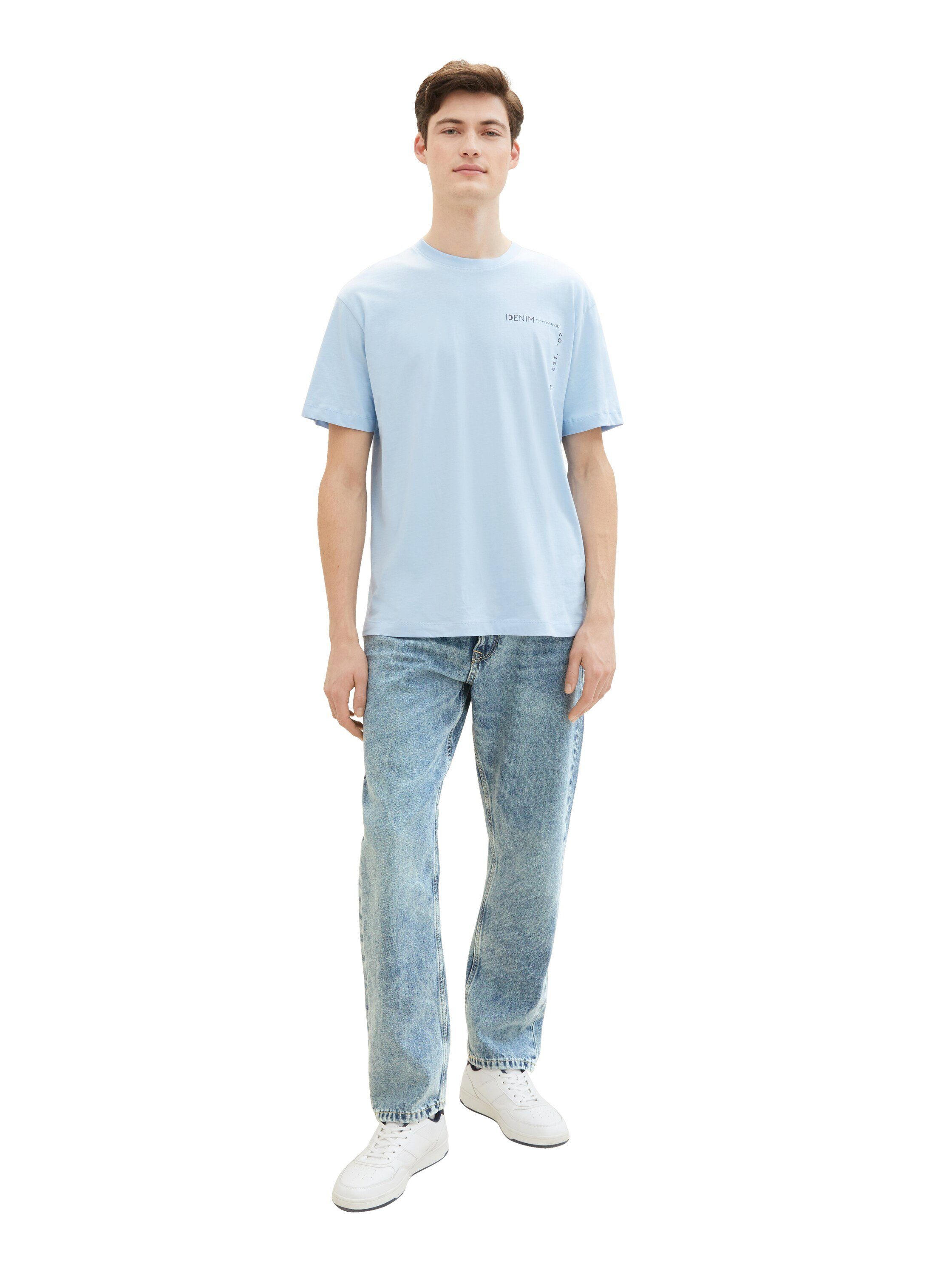 Tom Tailor Denim Straight jeans in five-pocketsstijl