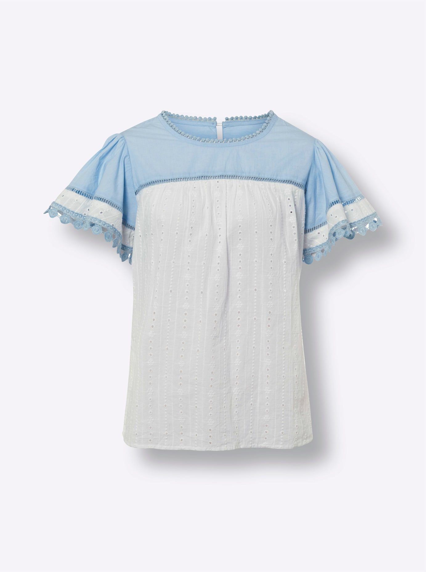 heine Blouse met korte mouwen