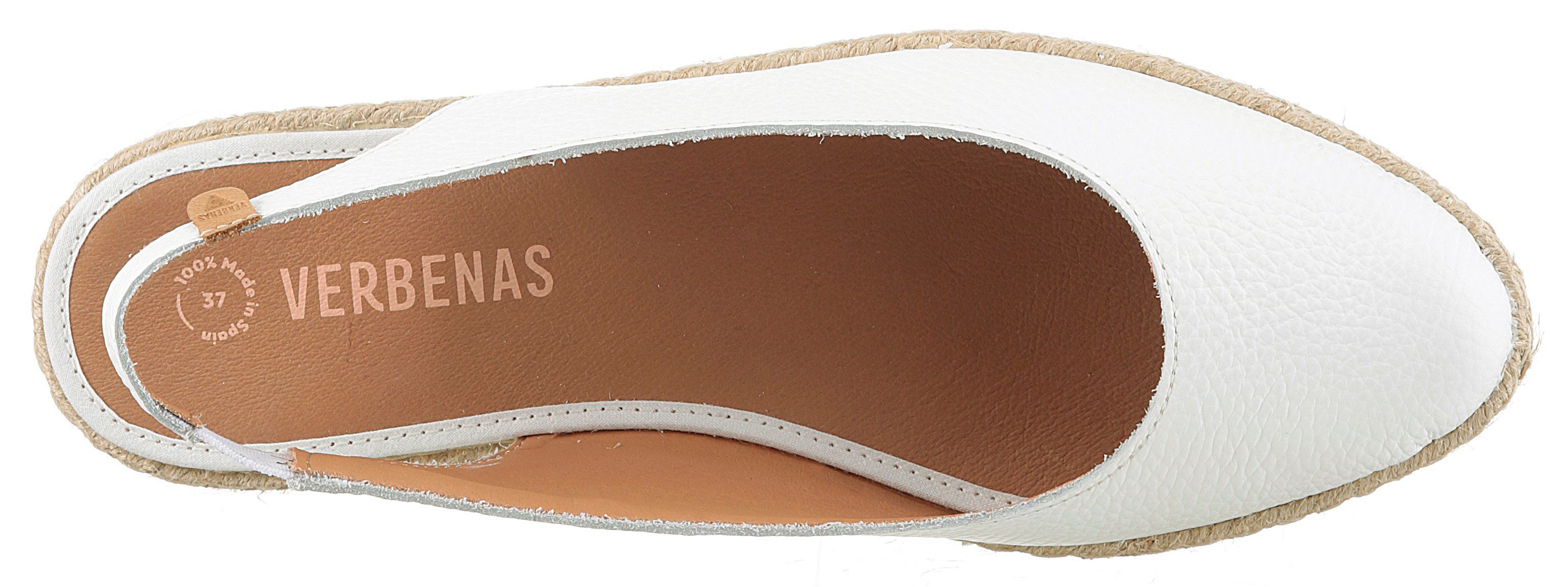 VERBENAS Sandalen met slingbandje Kiara Nucleo