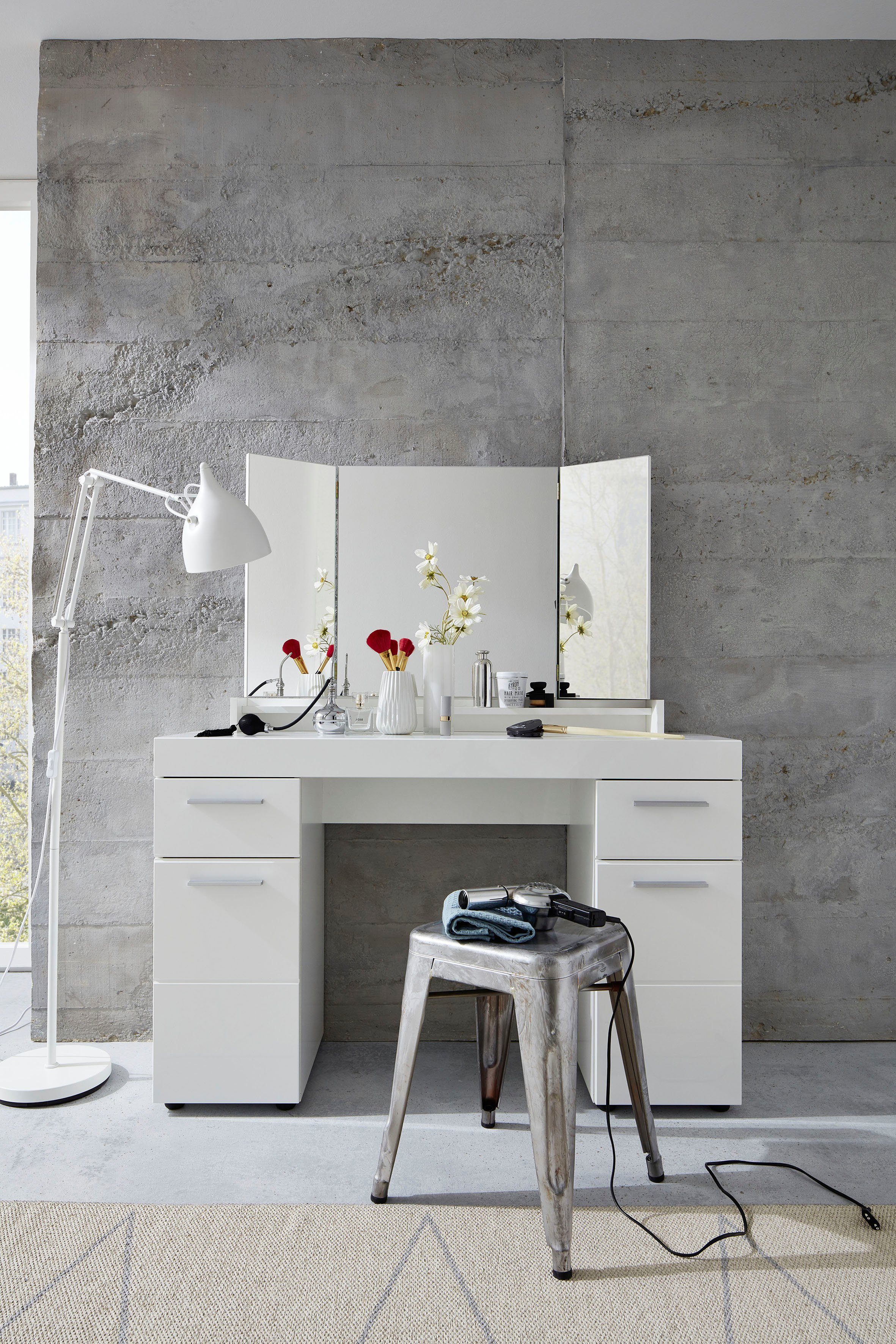 INOSIGN Make-uptafel Avena incl. spiegel (set)
