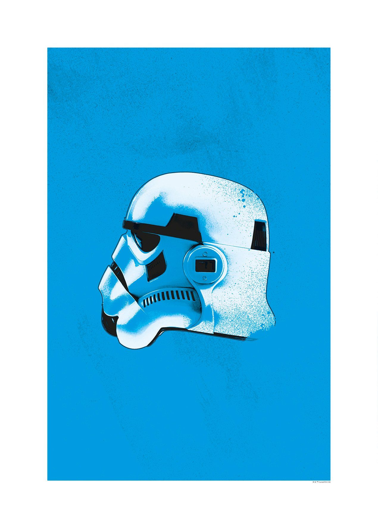 Komar Poster Star Wars Classic Helmets Stormtrooper