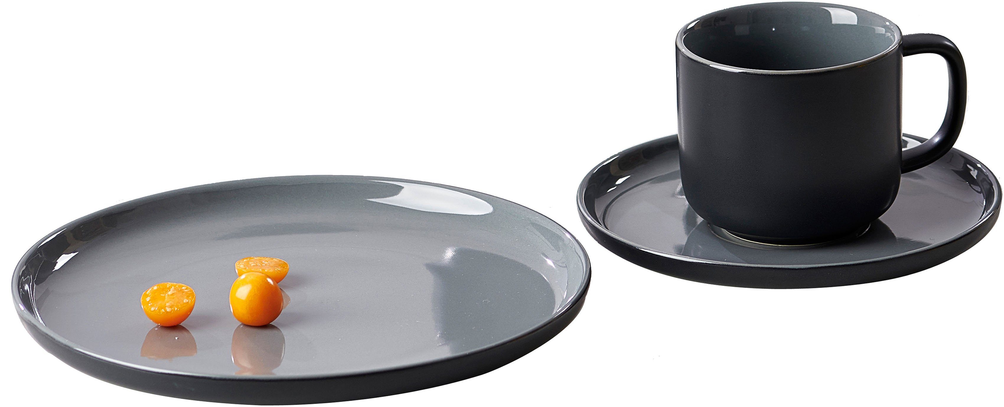 Ritzenhoff & Breker Koffieservies Serviesset, servies Jasper Scandinavische stijl, 12 delen, voor 4 personen (set, 12-delig)