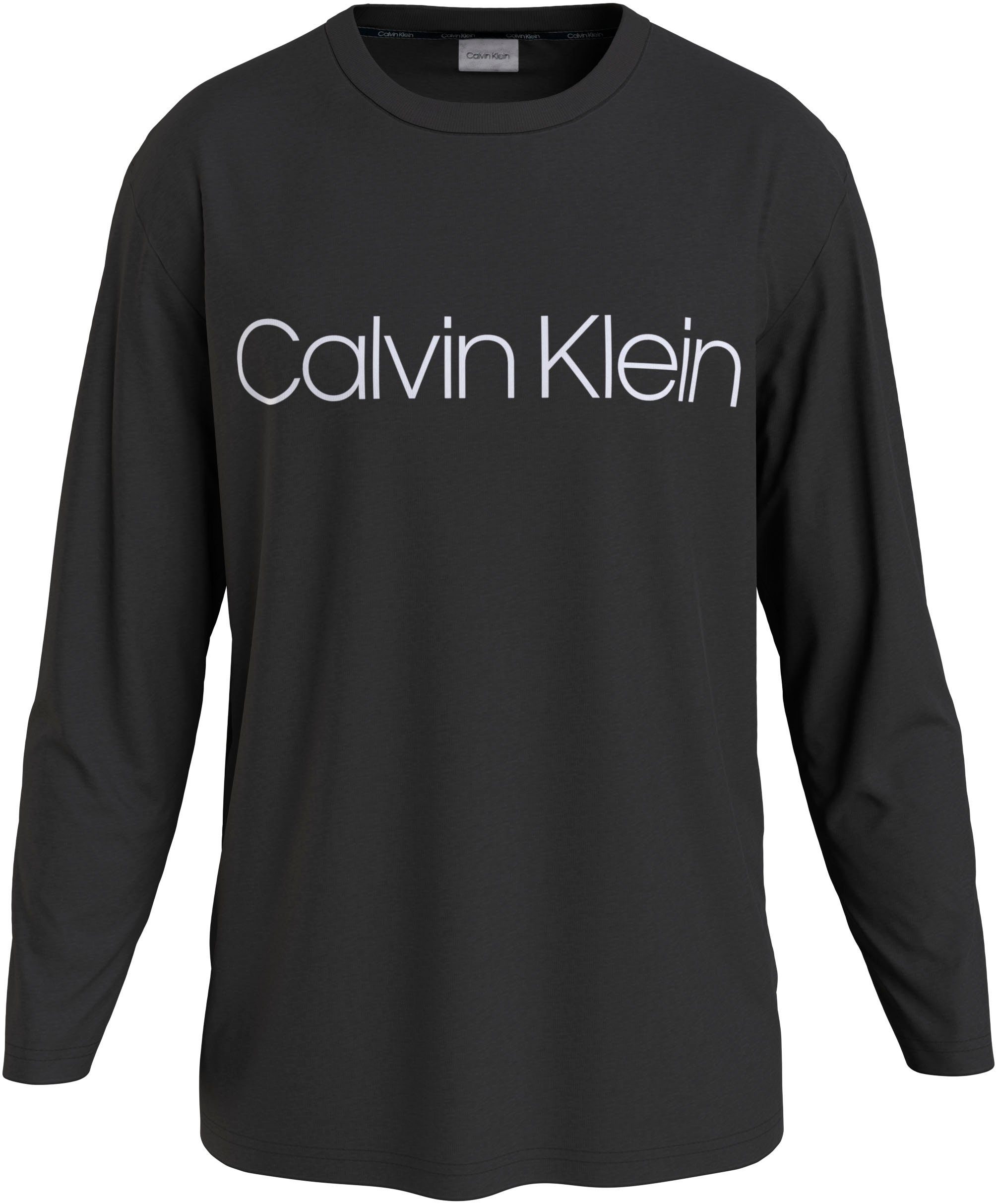 Calvin Klein Shirt met lange mouwen BT_COTTON LOGO LONG SLEEVE