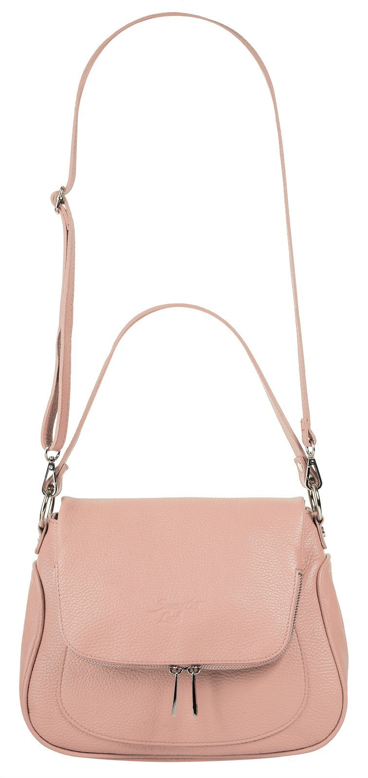 Samantha Look Schoudertas echt leer, made in italy
