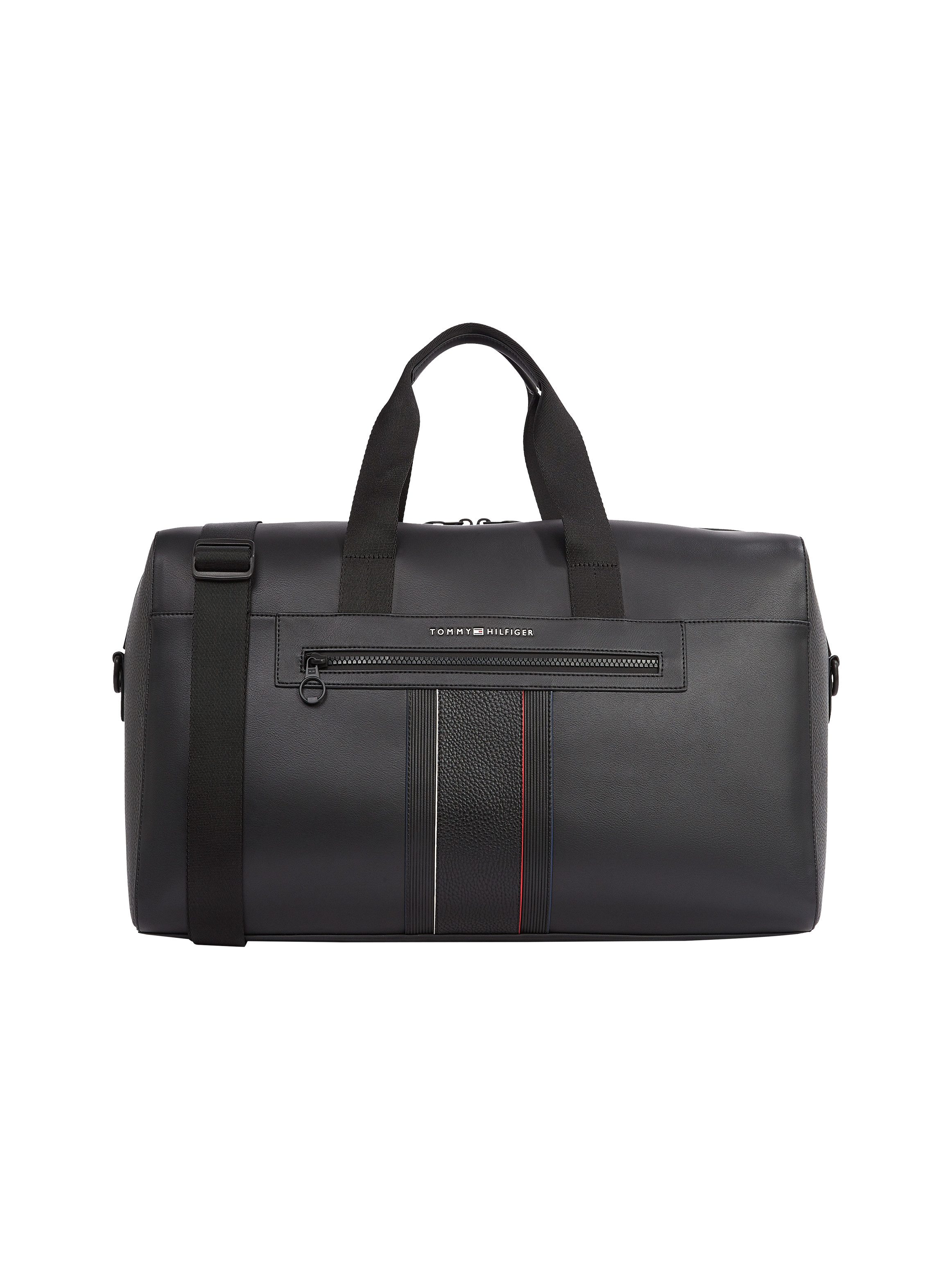 Tommy Hilfiger Weekendtas TH FOUNDATION DUFFLE , heren schoudertas, reistas, handtas met schouderriem