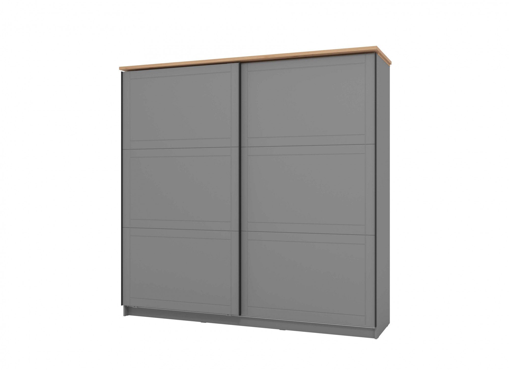 Home affaire Zweefdeurkast Valencia, kledingkast in landhuisstijl, 220x214x65,5 cm met complete binneninrichting, fsc®-gecertificeerd houtmateriaal