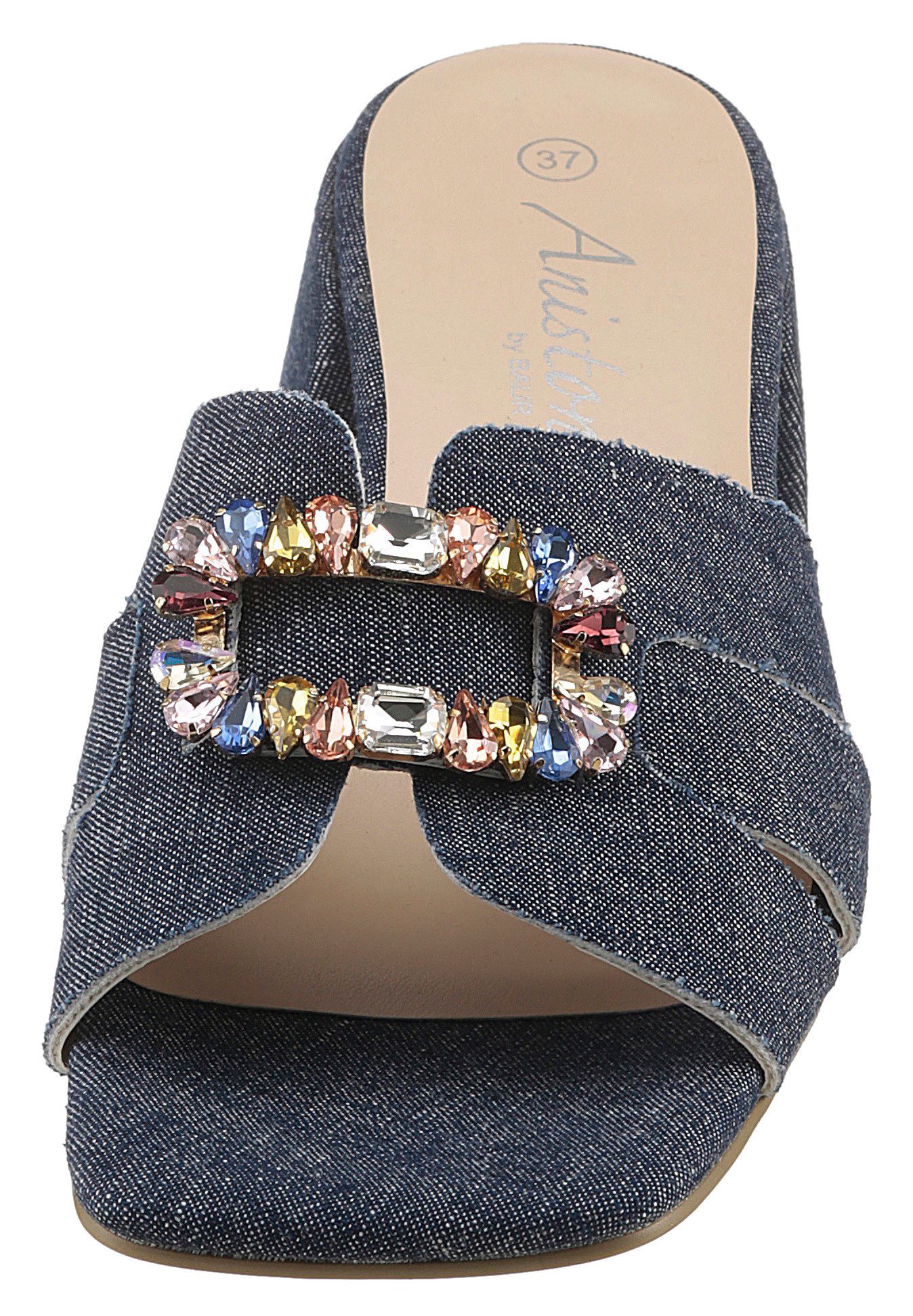 Aniston SHOES Slippers , zomerschoen, feestdag schoen, blokhak - nieuwe kollectie