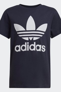 adidas originals t-shirt trefoil uniseks blauw
