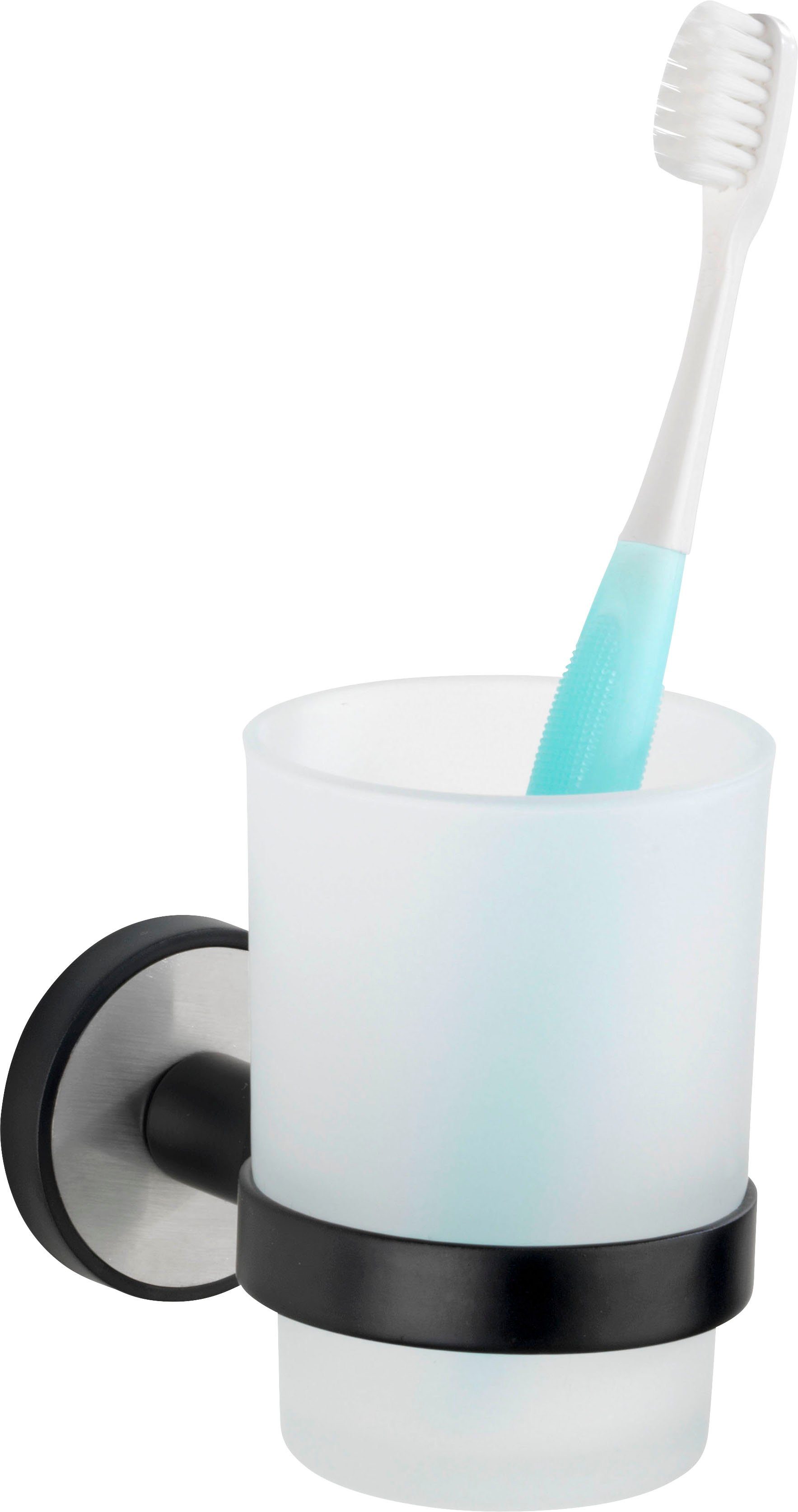 WENKO Poetsbeker UV-Loc® Udine bevestigen zonder boren met innovatief plaksysteem