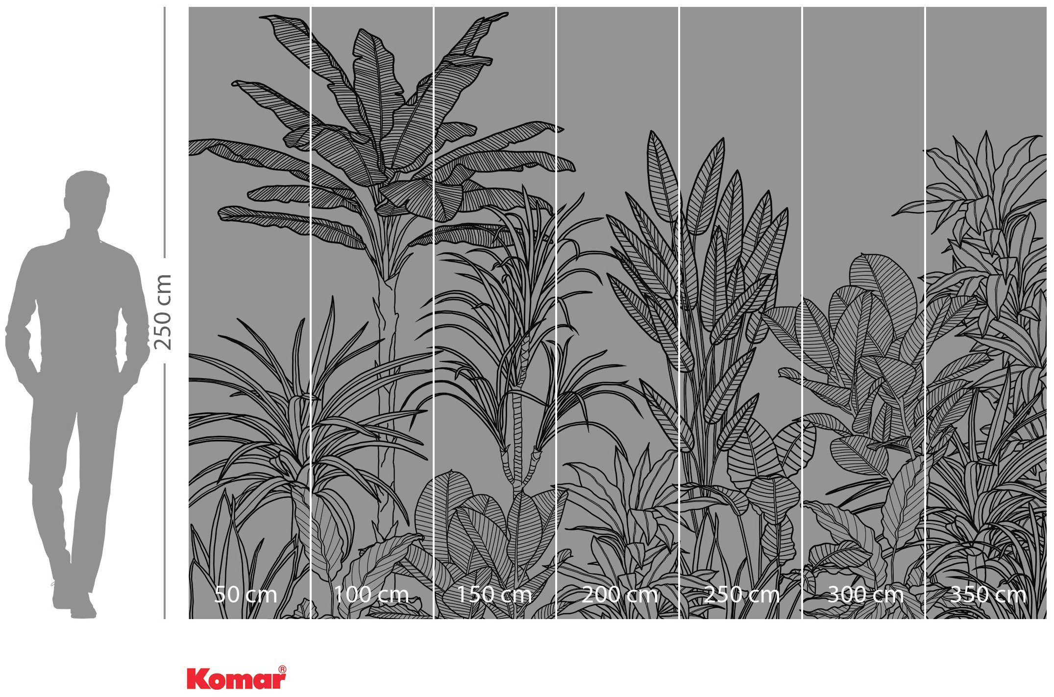 Komar Vliesbehang Digitale print vlies - Savanna - Afmeting 350 x 250 cm (1 stuk)