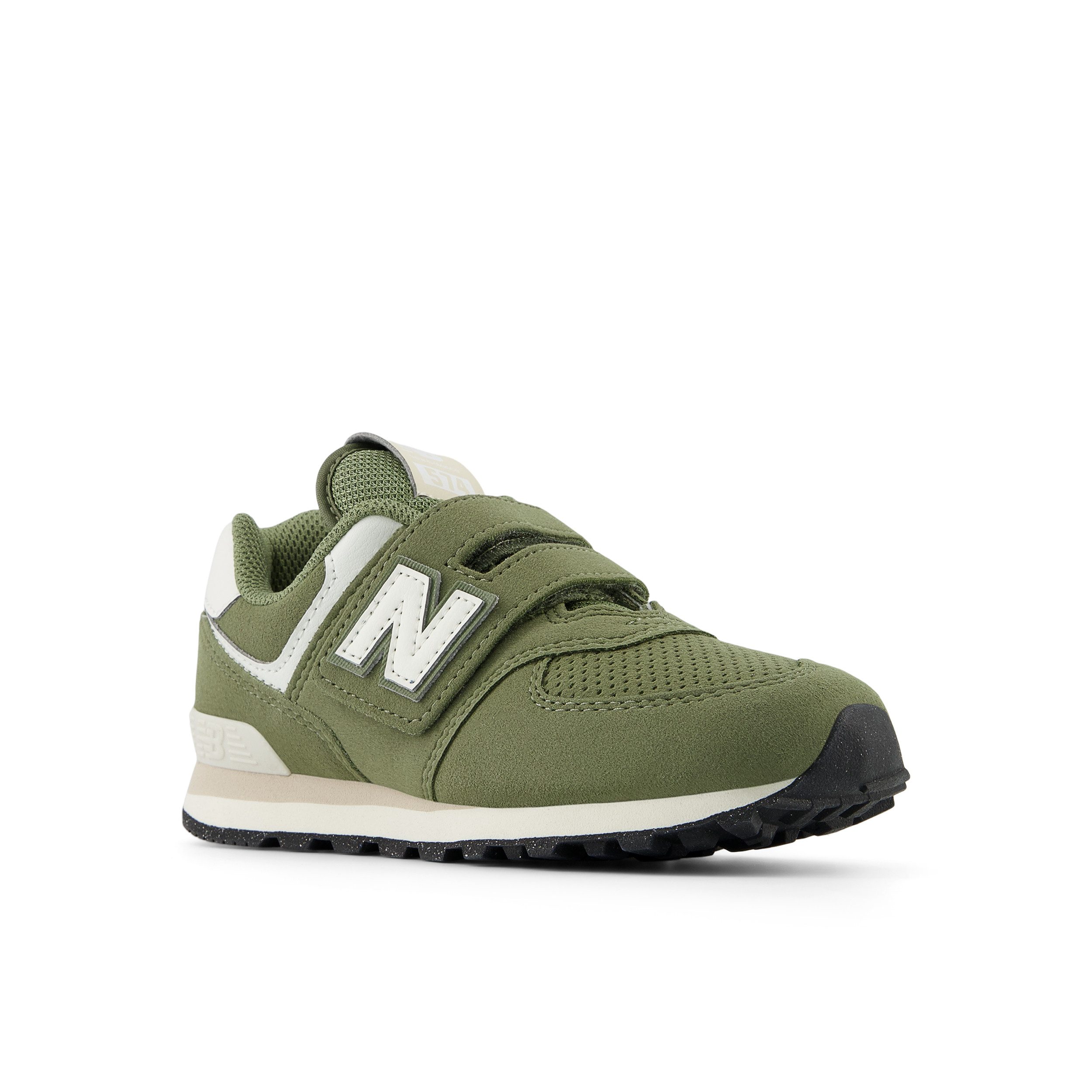 New Balance Sneakers U574 "Evergreen" met klittenbandsluiting