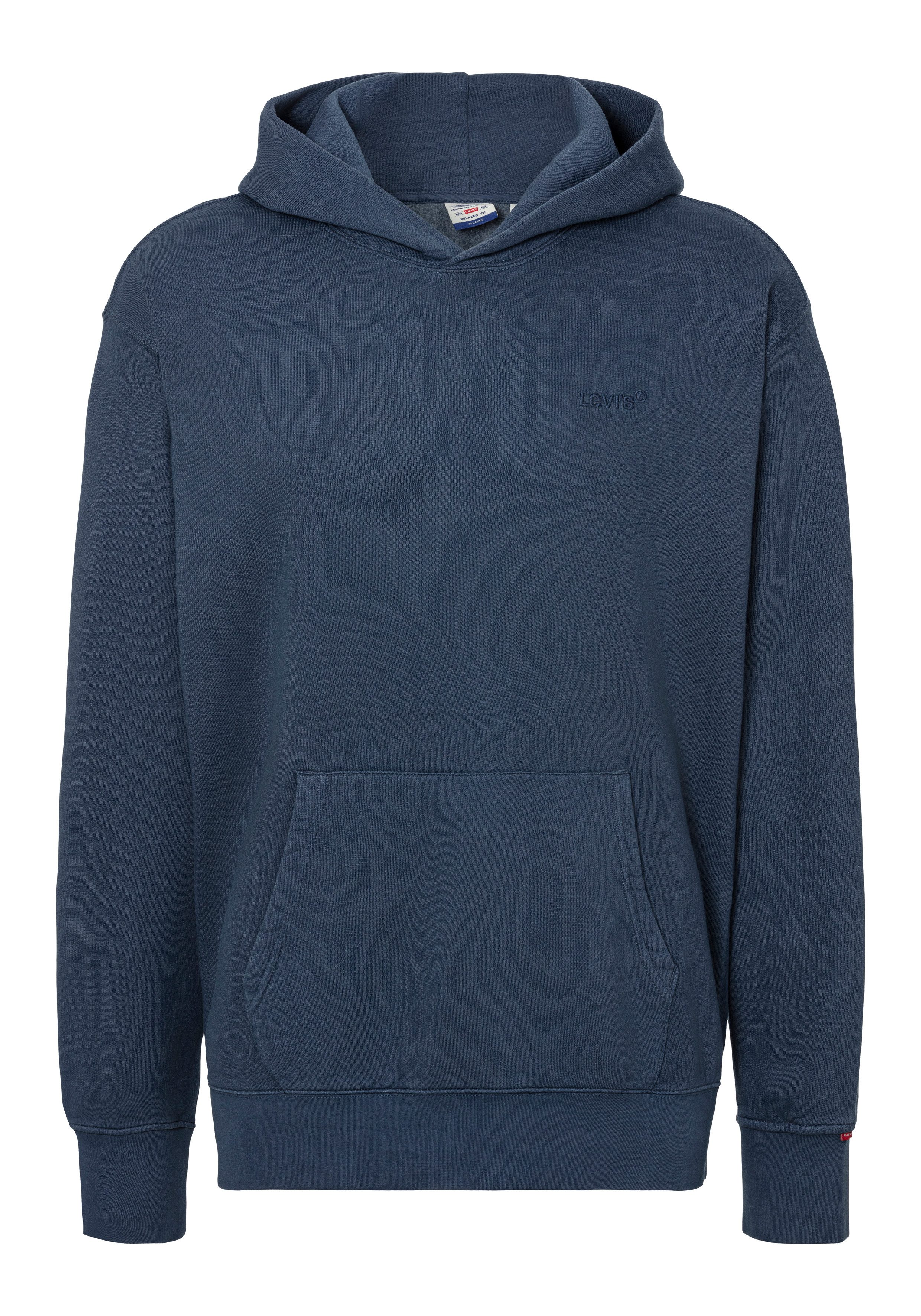 Levi's® Hoodie THE AUTHENTIC HOODIE met kleine ton-sur-ton logo-borduursel op de borst