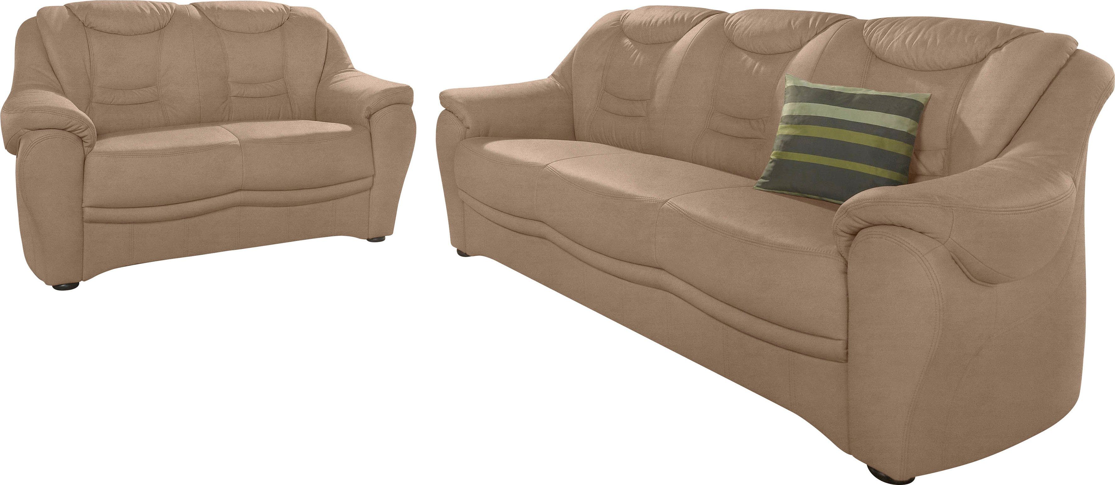 sit&more Zithoek Bansin bestaand uit een 3- en een 2-zits, met binnenvering