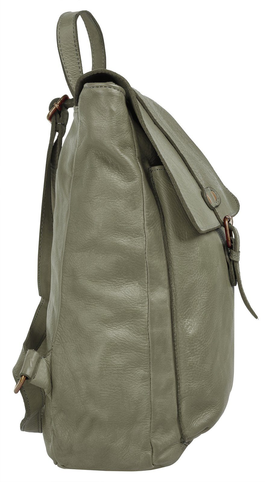 Samantha Look Rugzak echt leer, made in italy